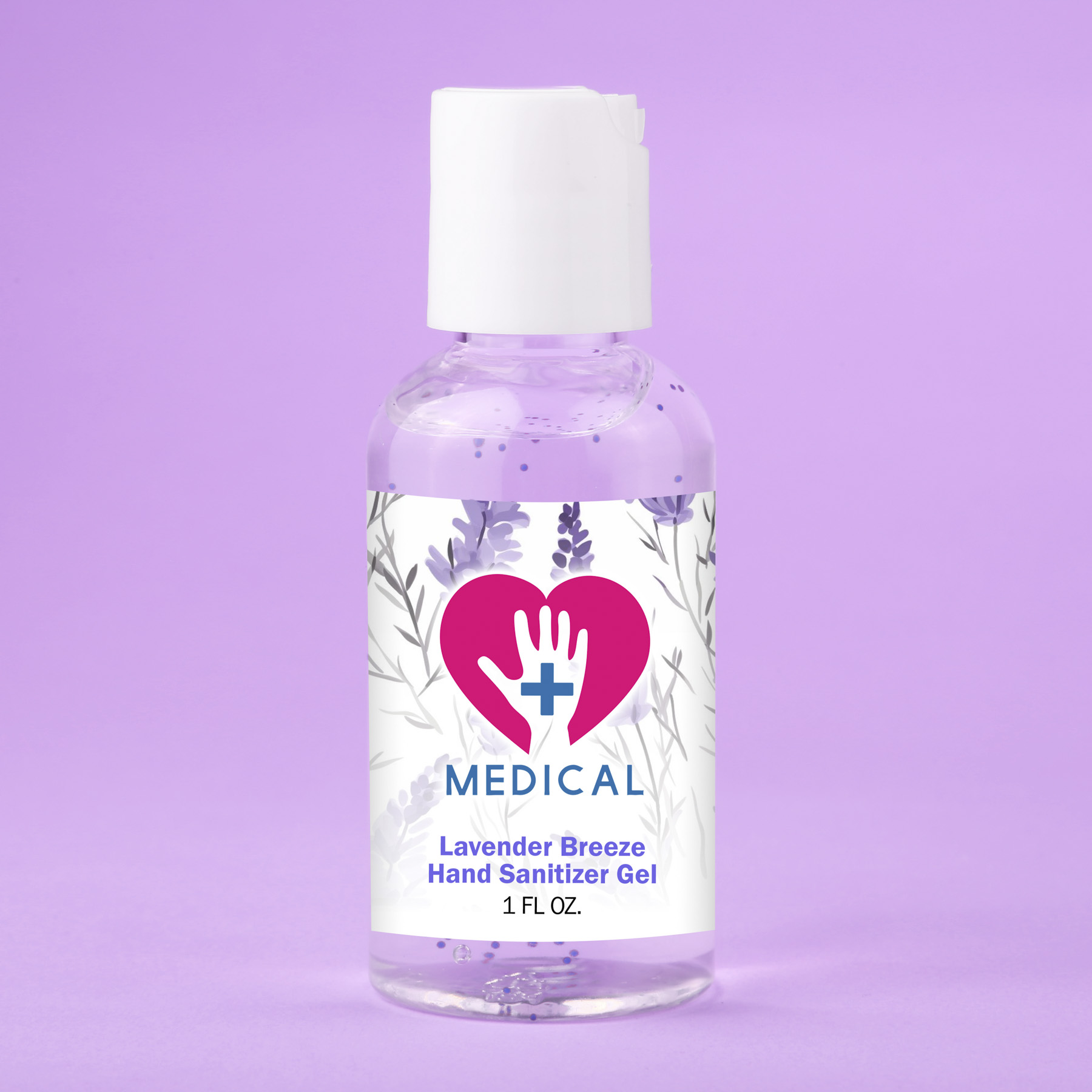 Picture of Moisturizing Hand Sanitizer with Beads: 2 oz