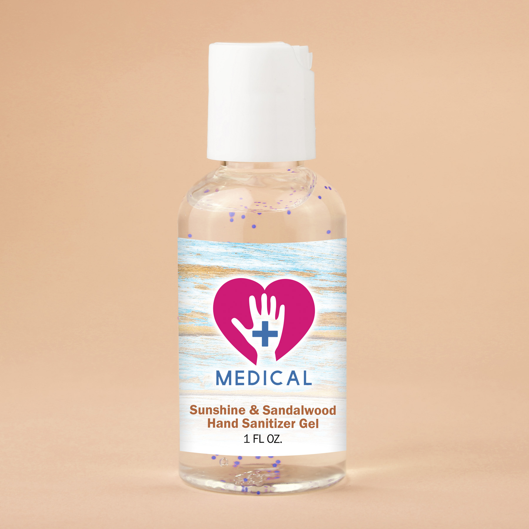 Picture of Moisturizing Hand Sanitizer with Beads: 2 oz