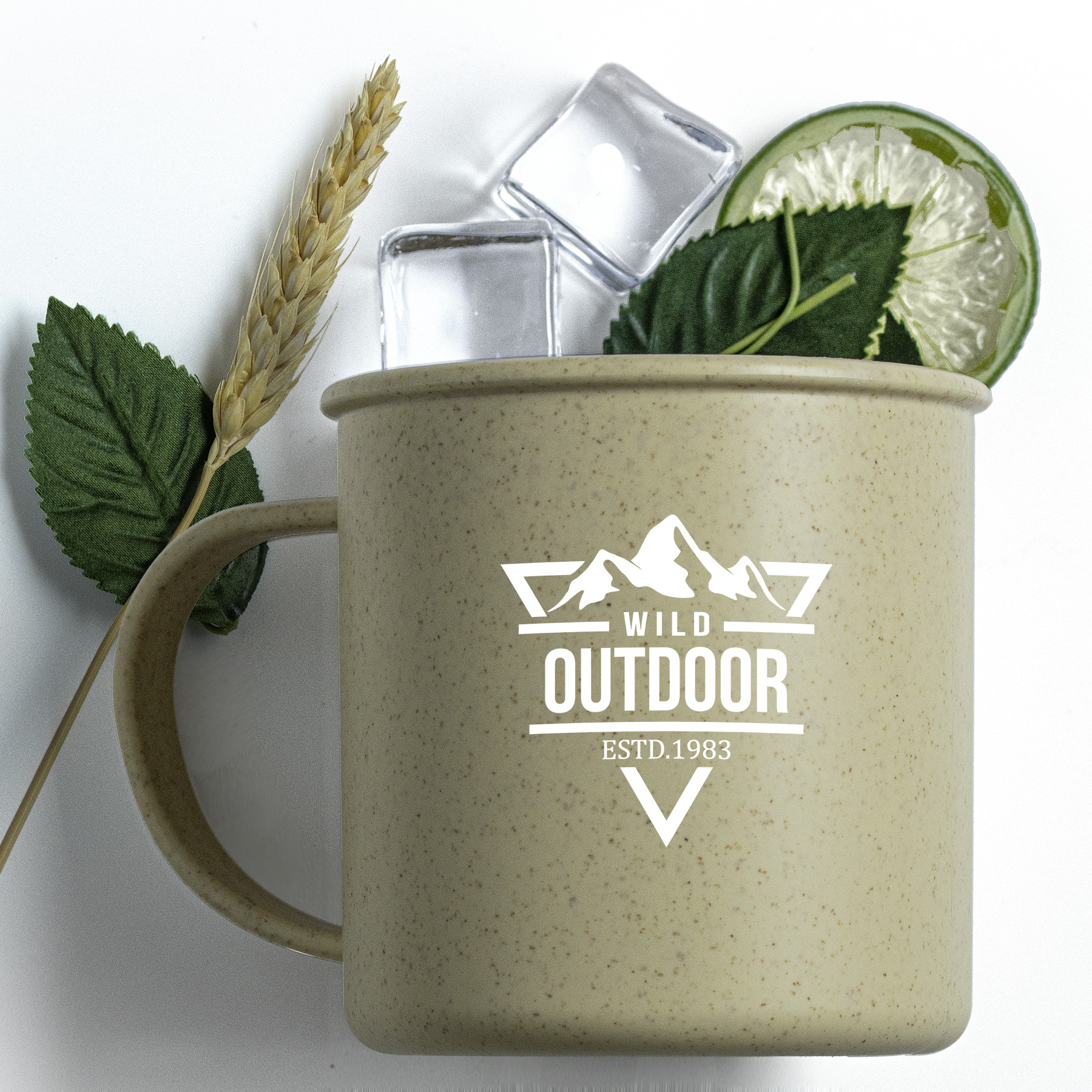 Picture of 18 Oz. Wheat Cup w/Handle