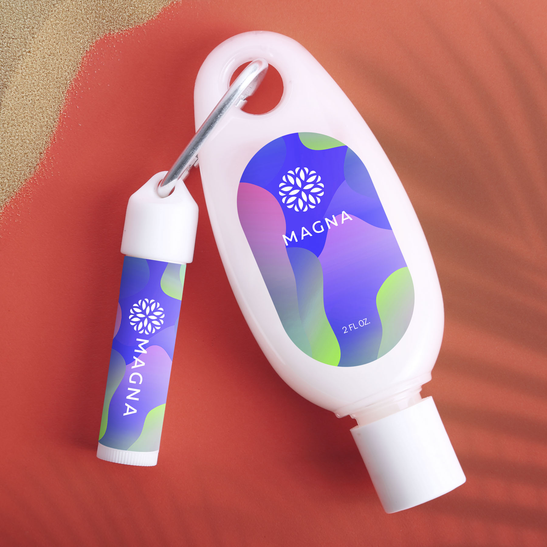 Picture of Hand & Body Lotion & Lip Moisturizer W/ SPF15 Carabiner Kit