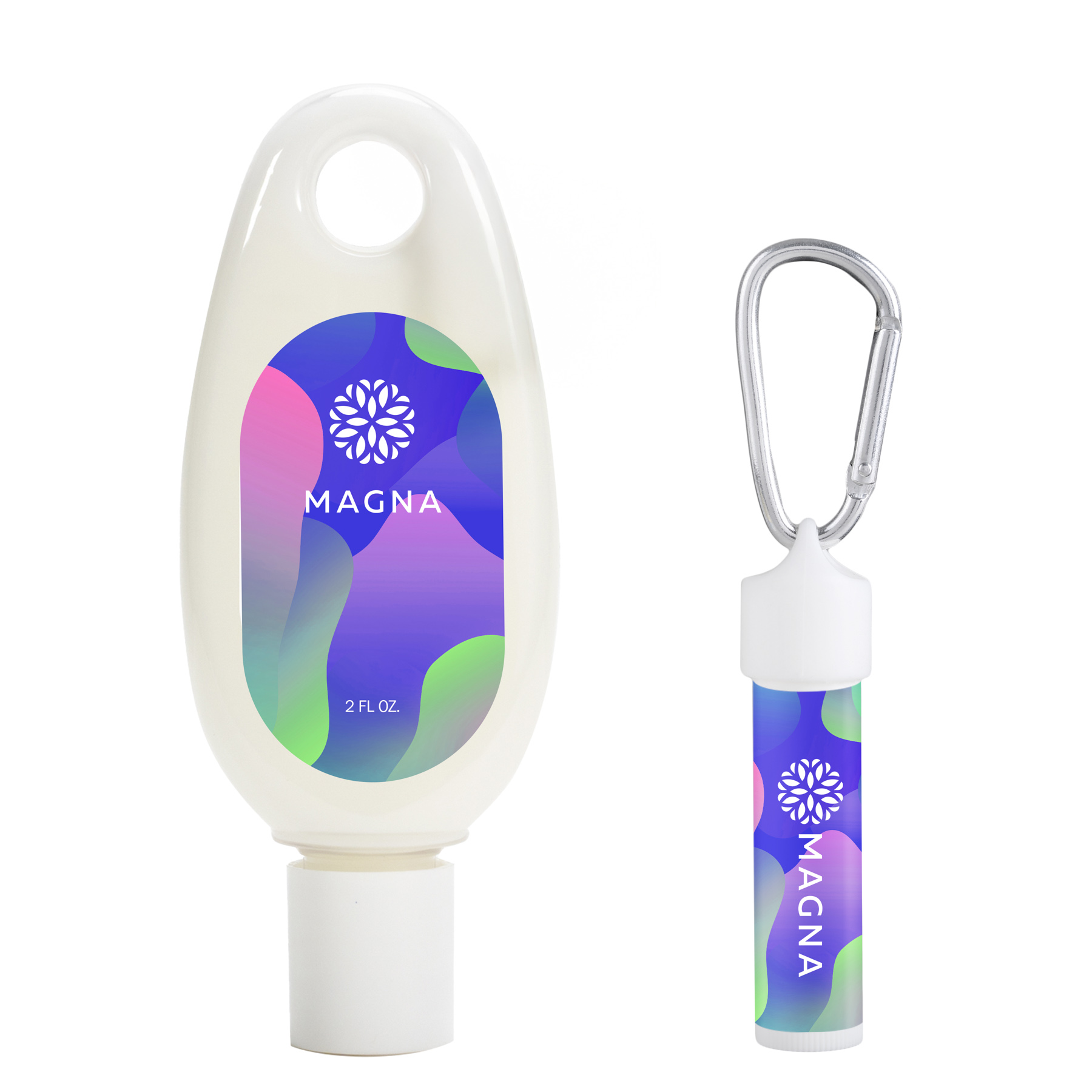 Picture of Hand & Body Lotion & Lip Moisturizer W/ SPF15 Carabiner Kit
