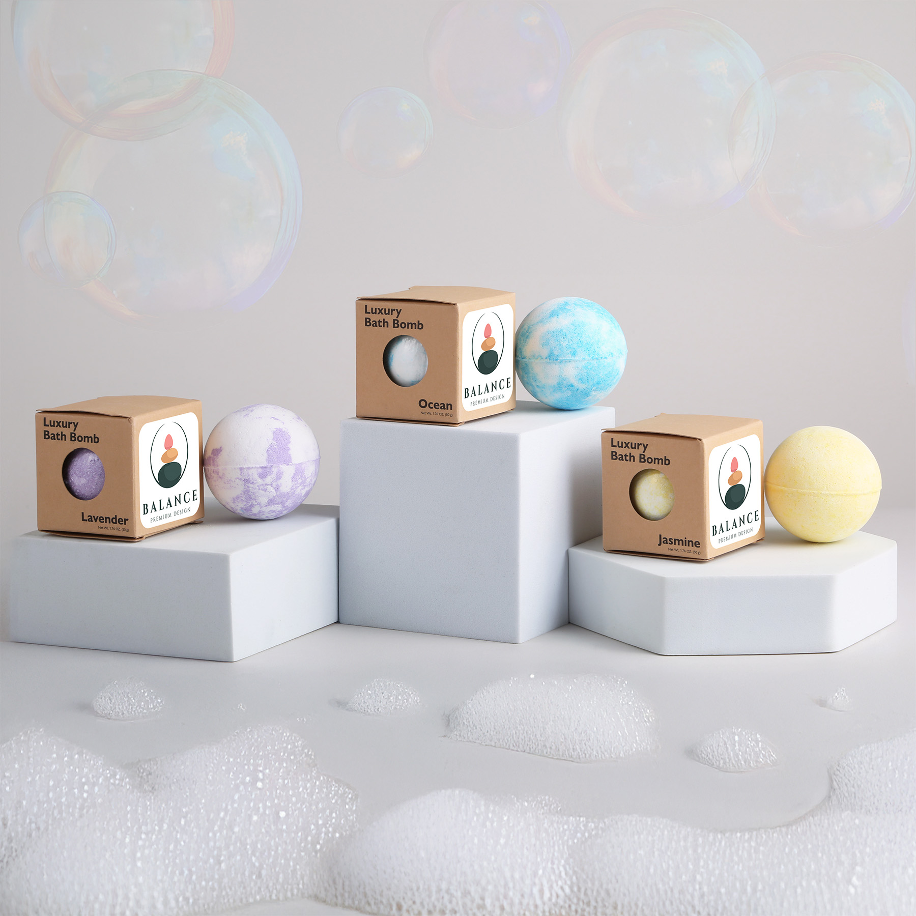 Picture of Luxury Bath Bombs 3 Piece Set