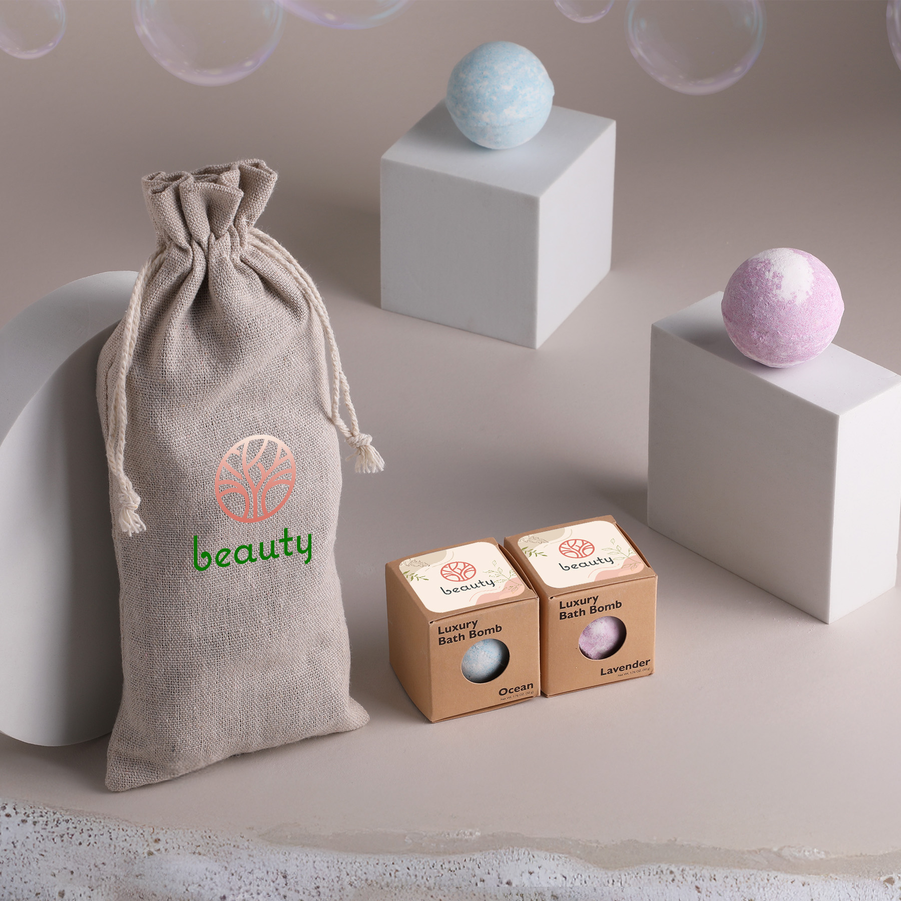 Picture of Luxury Bath Bombs 3 Piece Set