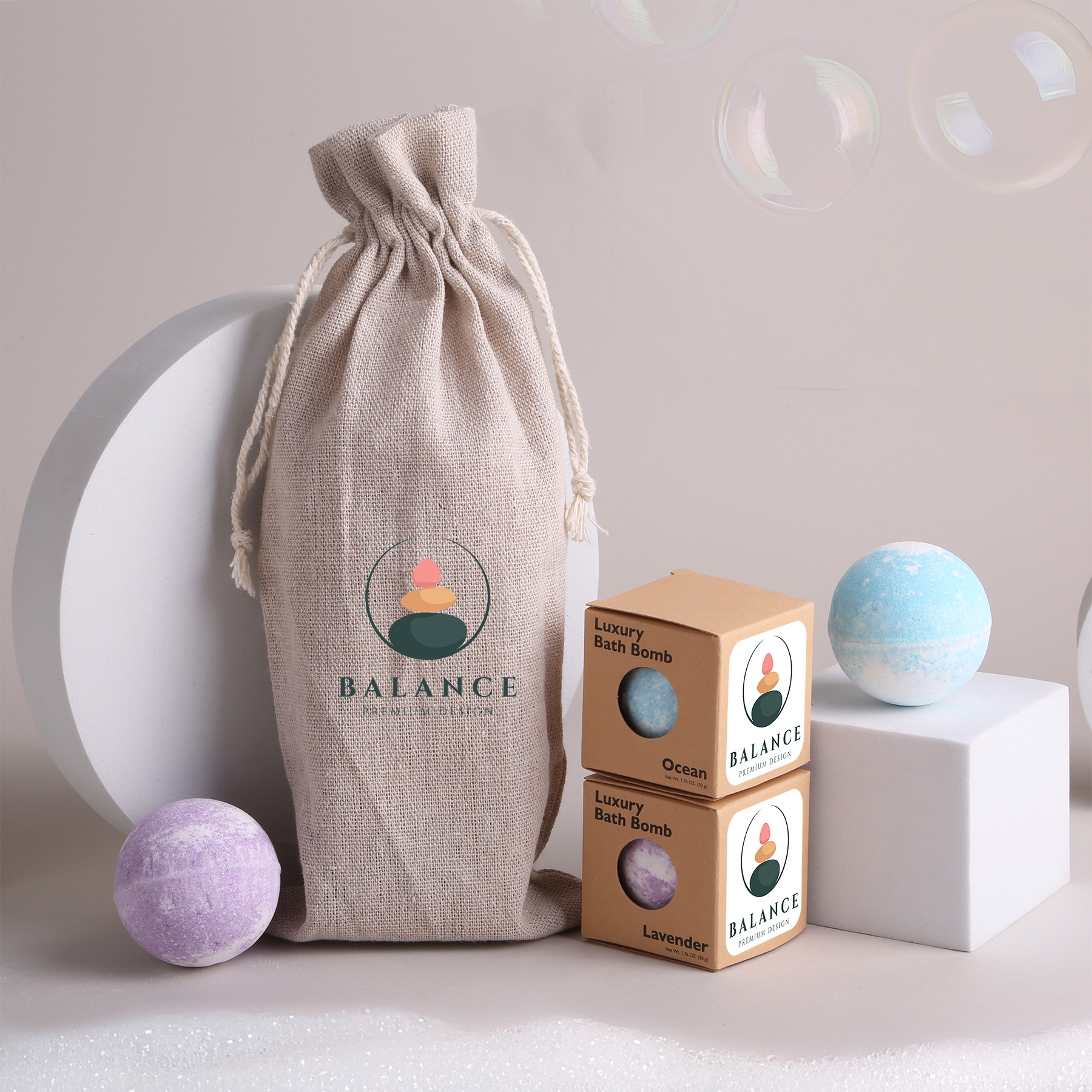 Picture of Luxury Bath Bombs 3 Piece Set