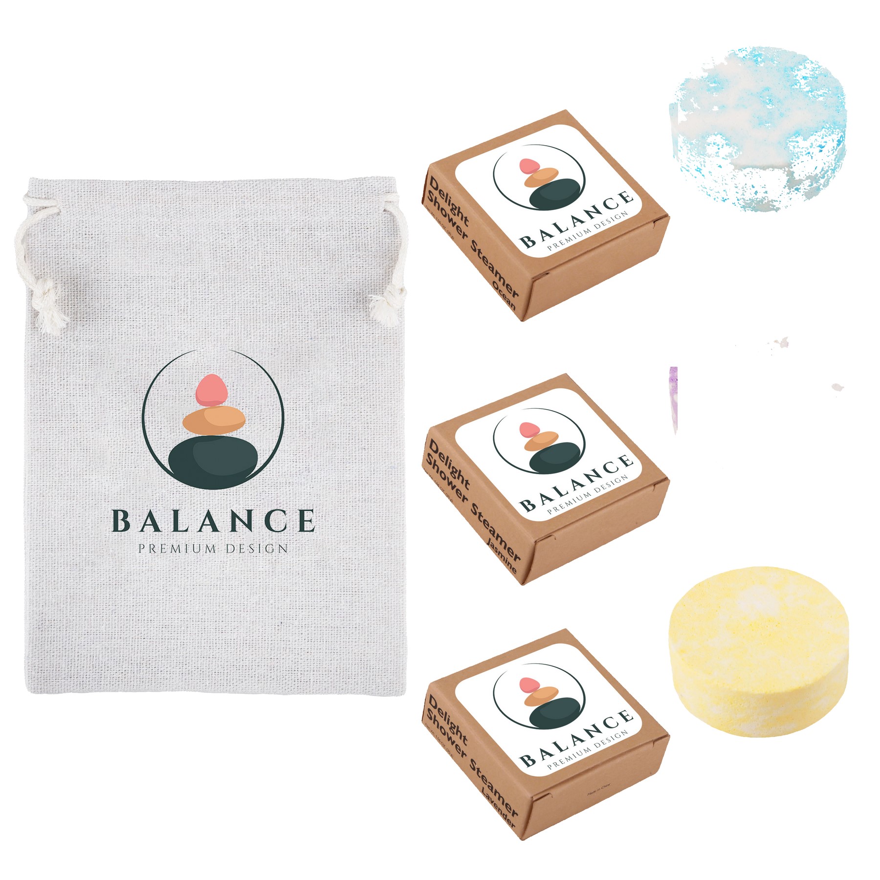 Picture of Delight Shower Steamers: 3 Piece Set