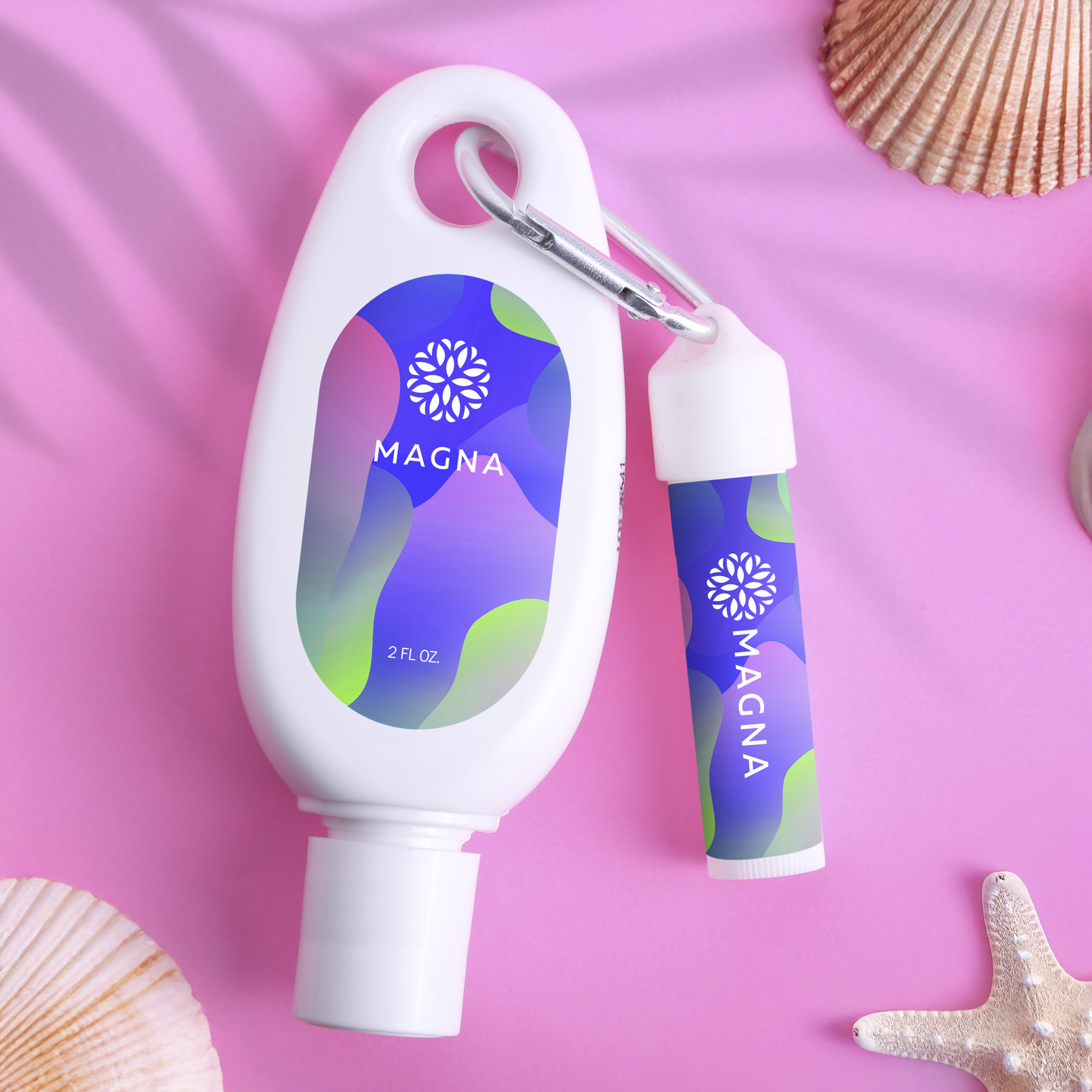 Picture of Sunscreen & Lip Moisturizer SPF15 Carabiner Kit