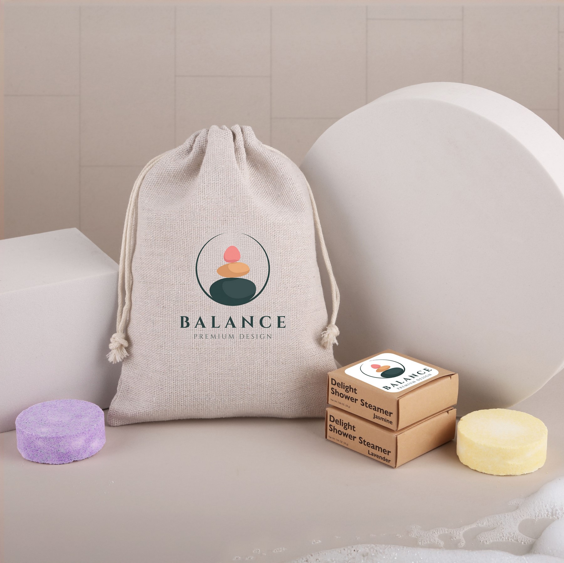 Picture of Delight Shower Steamers: 2 Piece Set