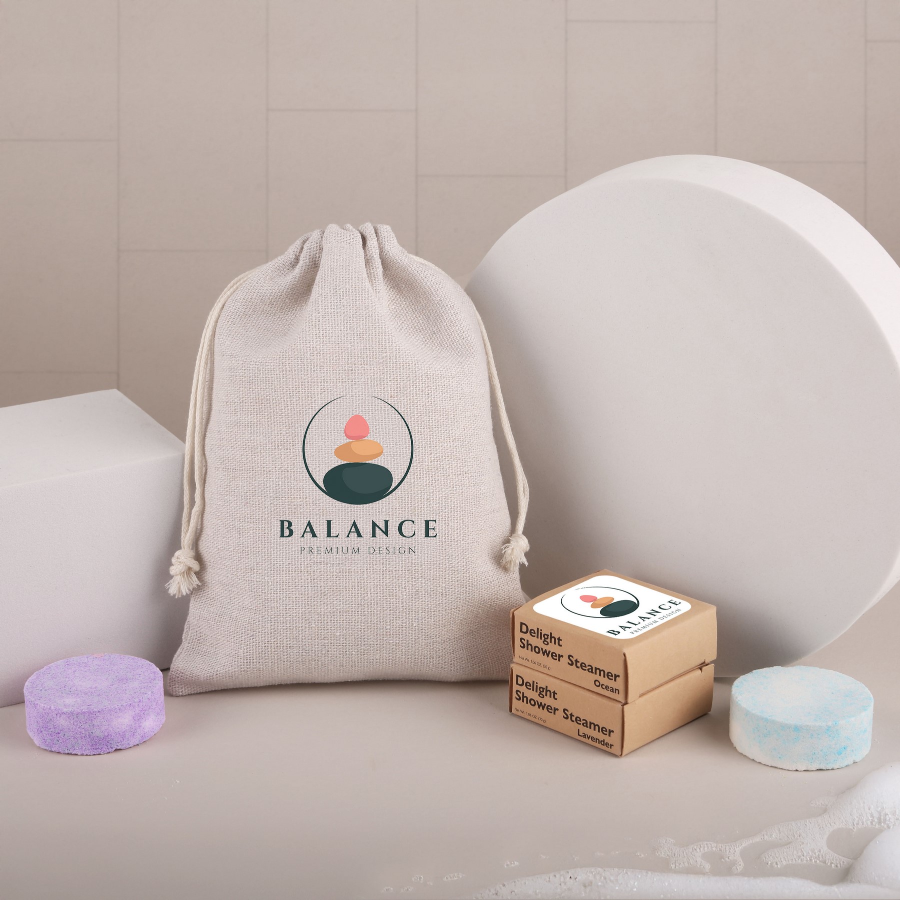 Picture of Delight Shower Steamers: 2 Piece Set
