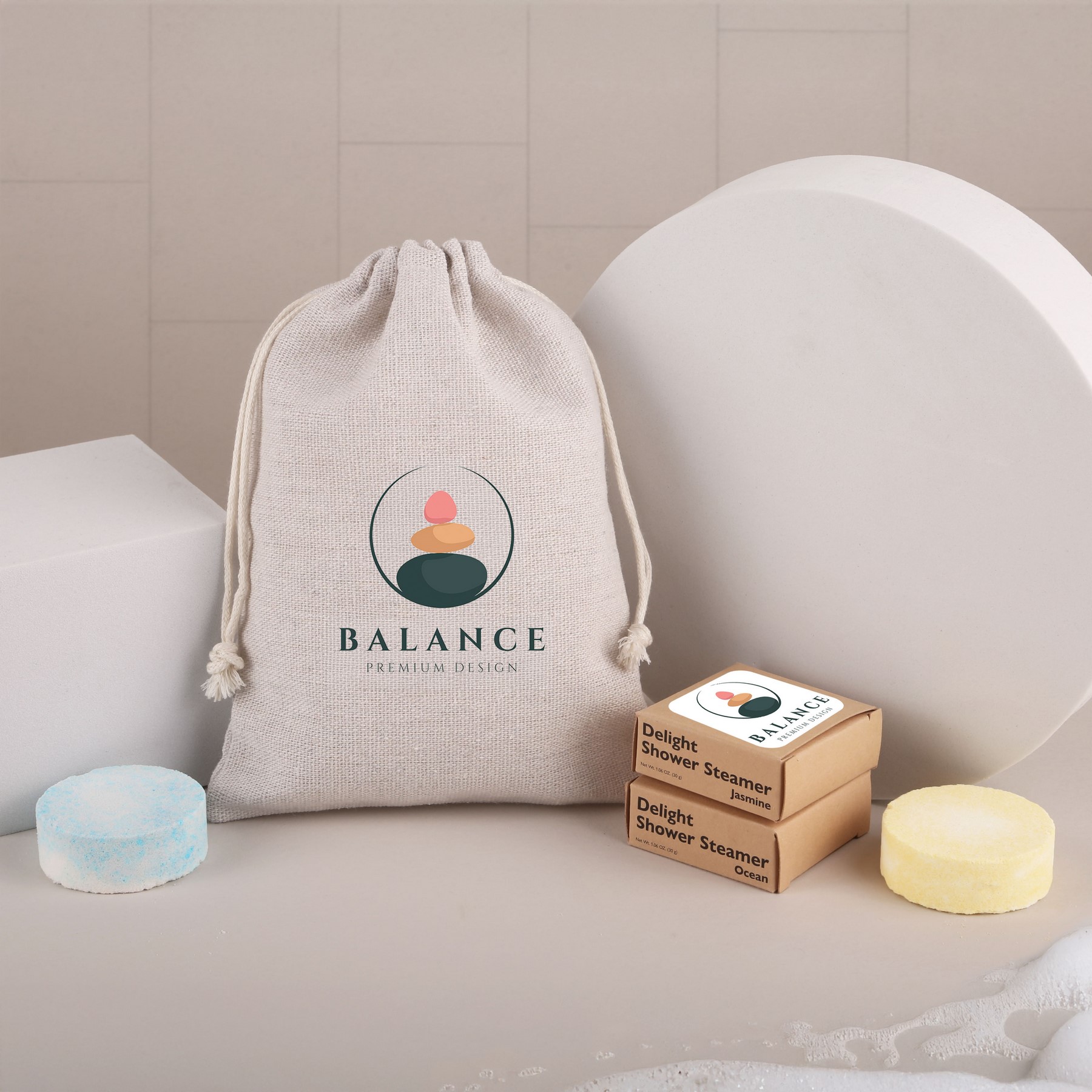 Picture of Delight Shower Steamers: 2 Piece Set