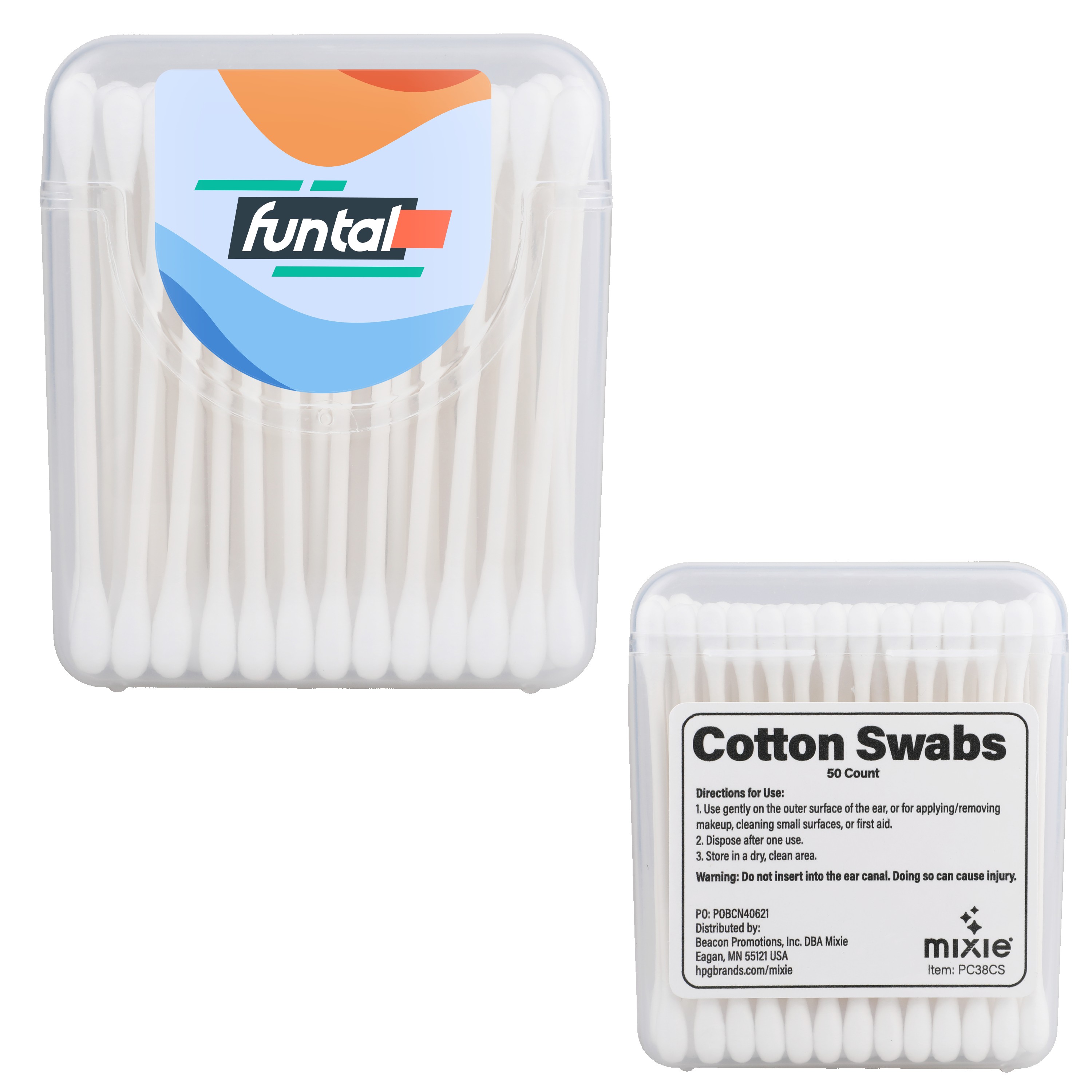 Picture of Cutetips Cotton Swabs: 50 Pack