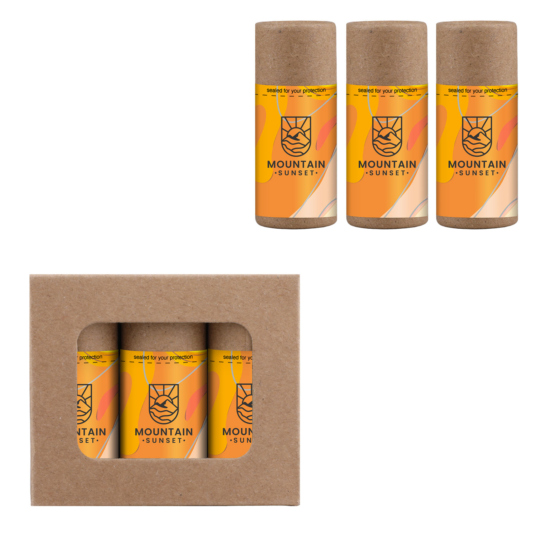 Picture of Pucker Pack: Mini Kraft Lip Moisturizer 3 Pack