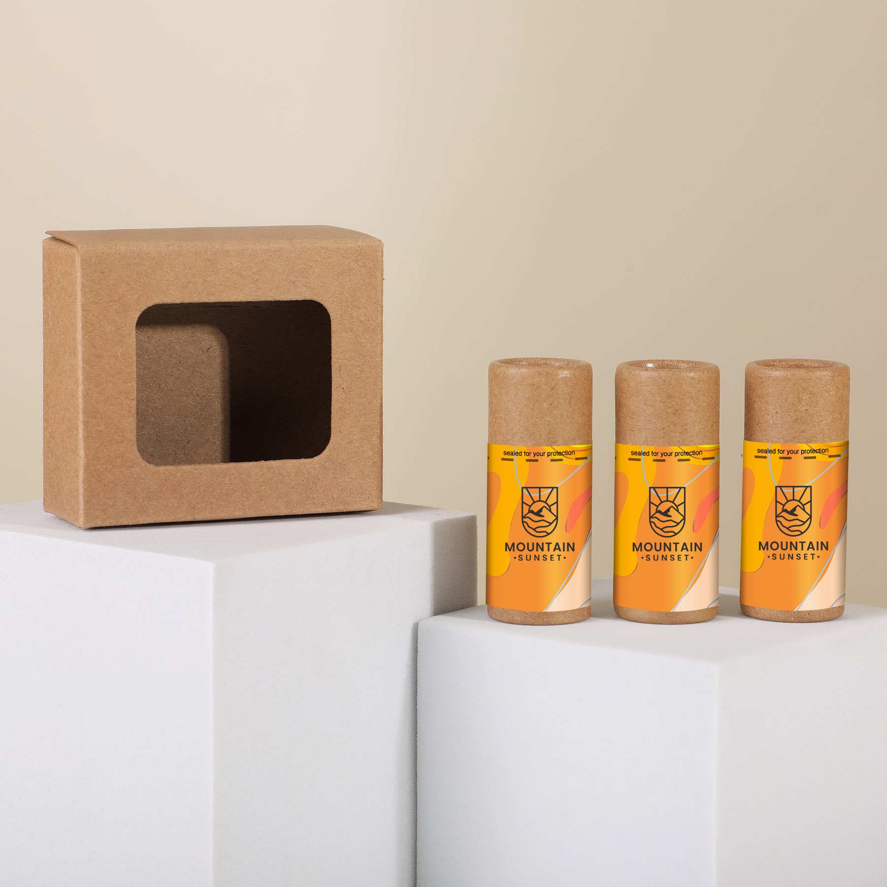 Picture of Pucker Pack: Mini Kraft Lip Moisturizer 3 Pack