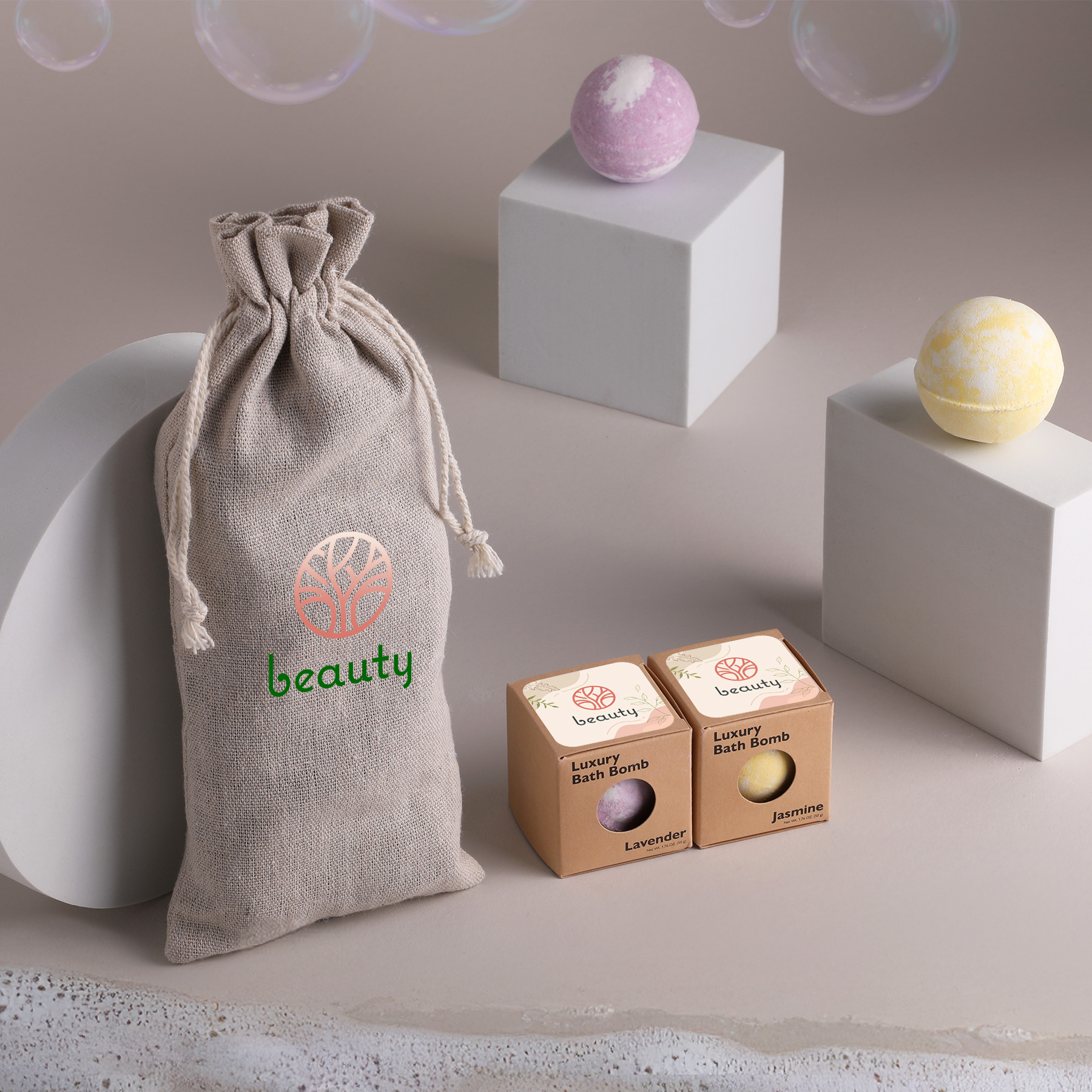 Picture of Luxury Bath Bombs 2 Piece Set