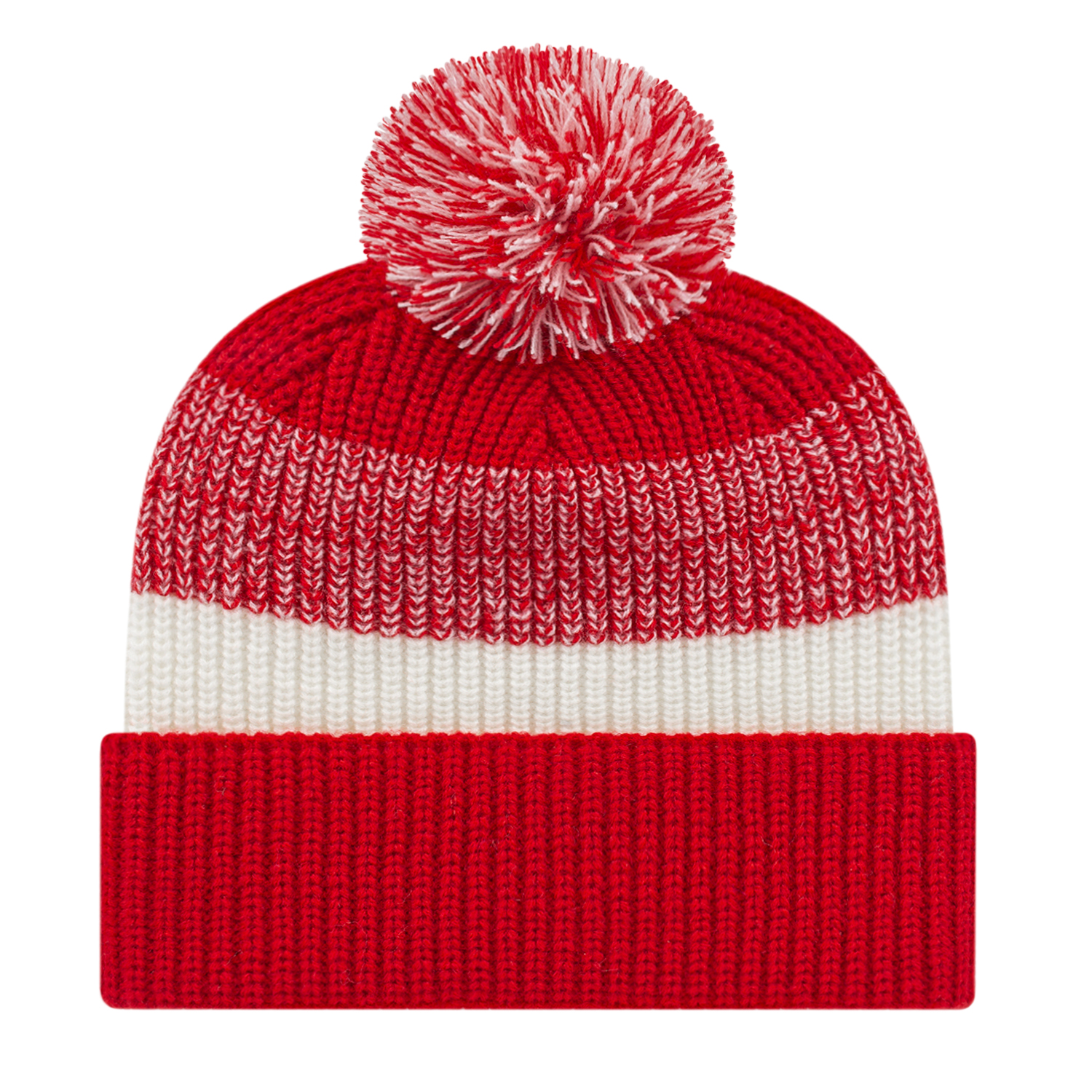 Picture of Thick Ribbed Knit Cap With Cuff