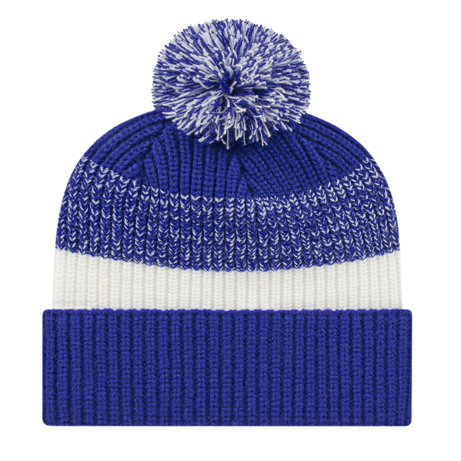 Picture of Thick Ribbed Knit Cap With Cuff