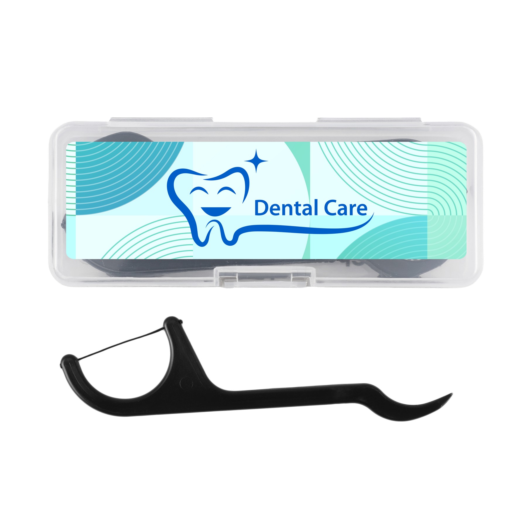 Picture of Flossie Charcoal Dental Floss Picks
