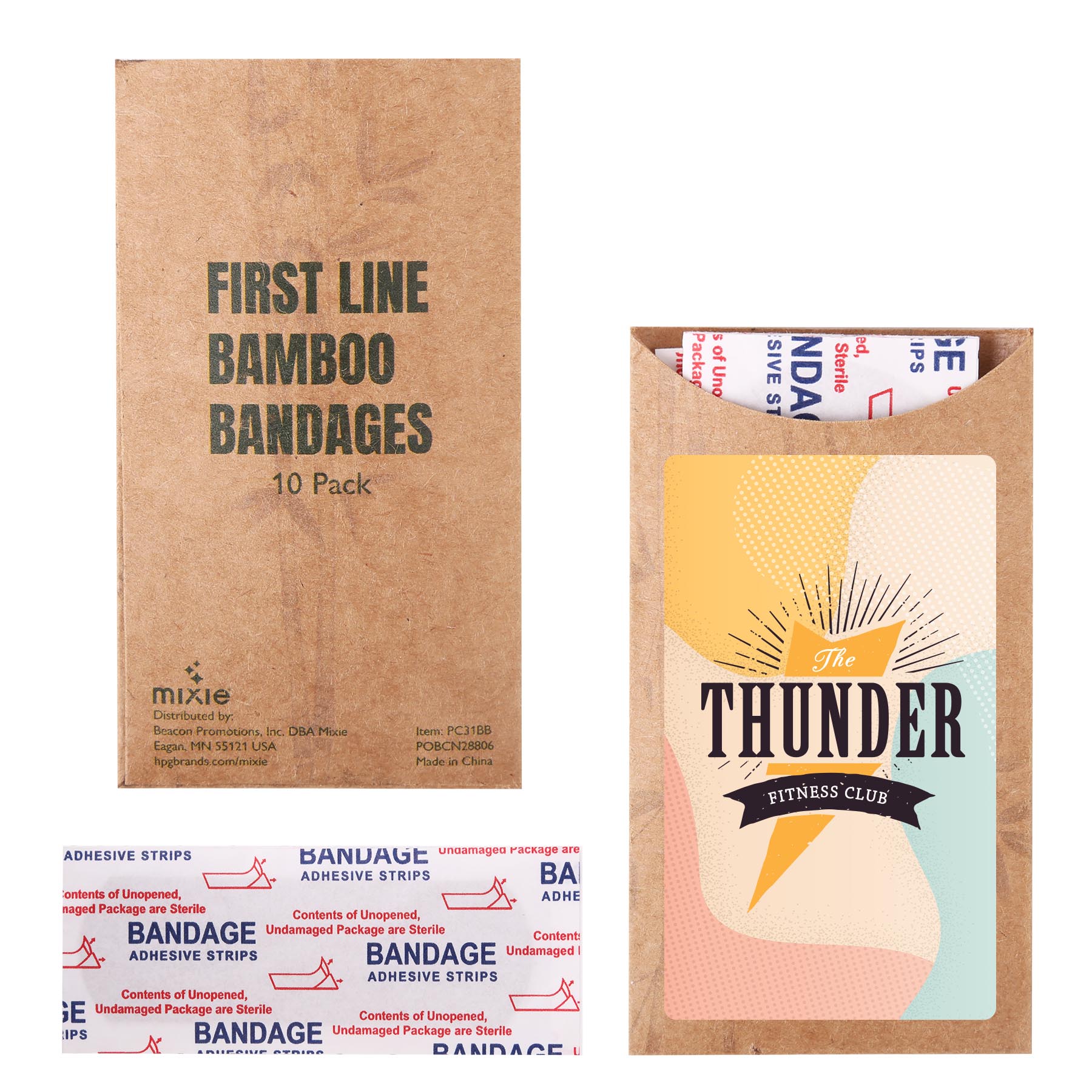 Picture of First Line Bamboo Bandages 10 Pack