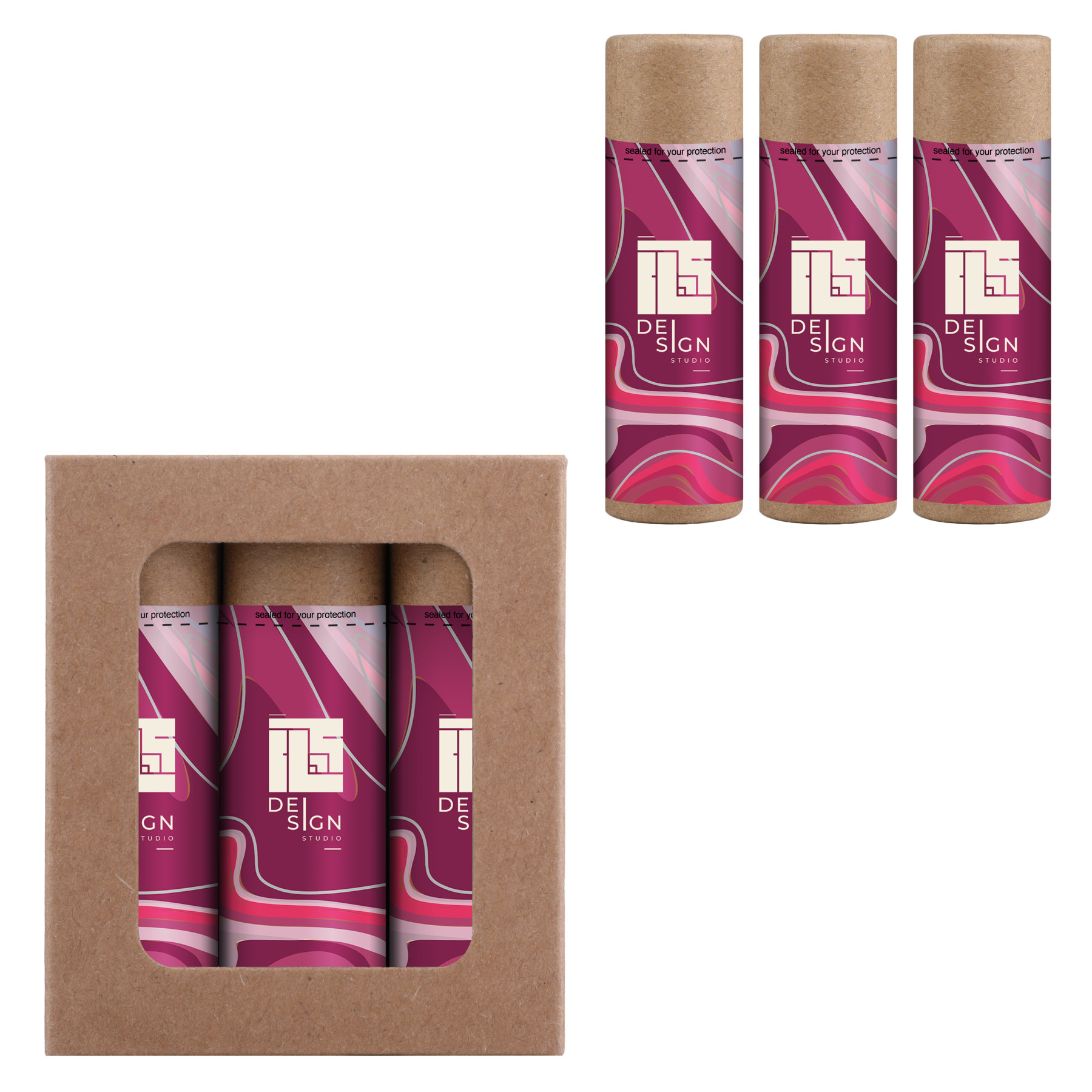 Picture of Pucker Pack: Kraft Lip Moisturizer 3 Pack