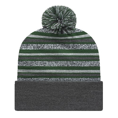 Picture of Striped Knit Cap with Cuff