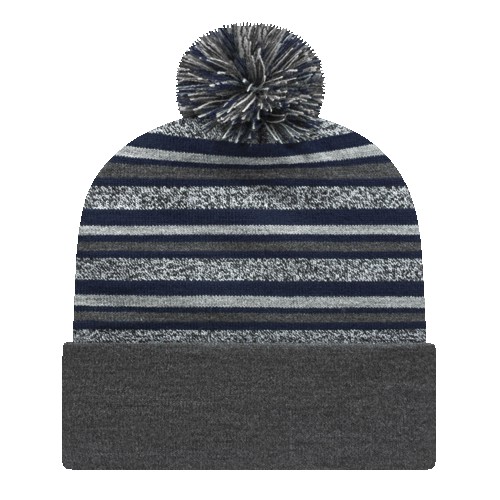 Picture of Striped Knit Cap with Cuff
