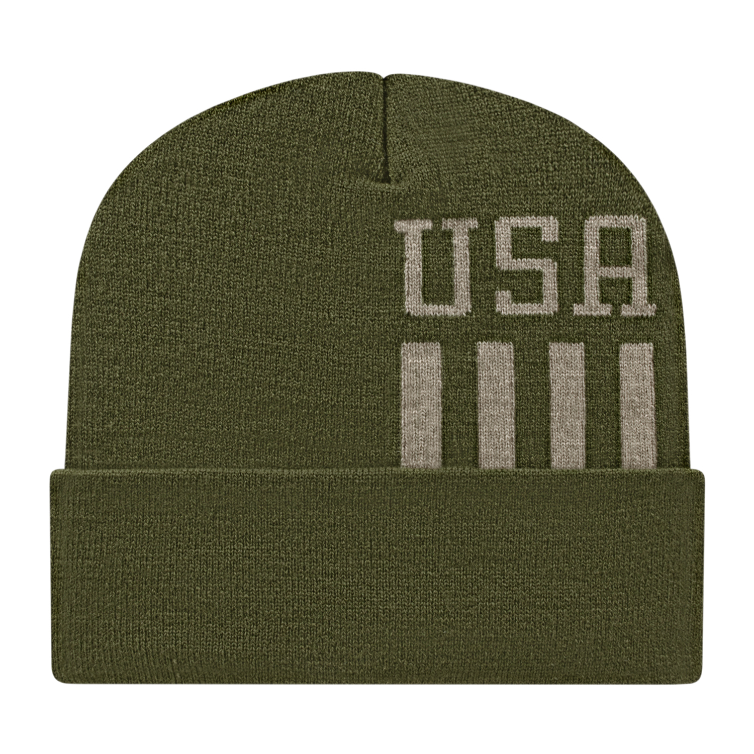 Picture of Flag Knit Cap with Cuff