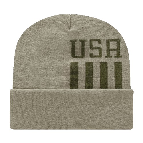 Picture of Flag Knit Cap with Cuff
