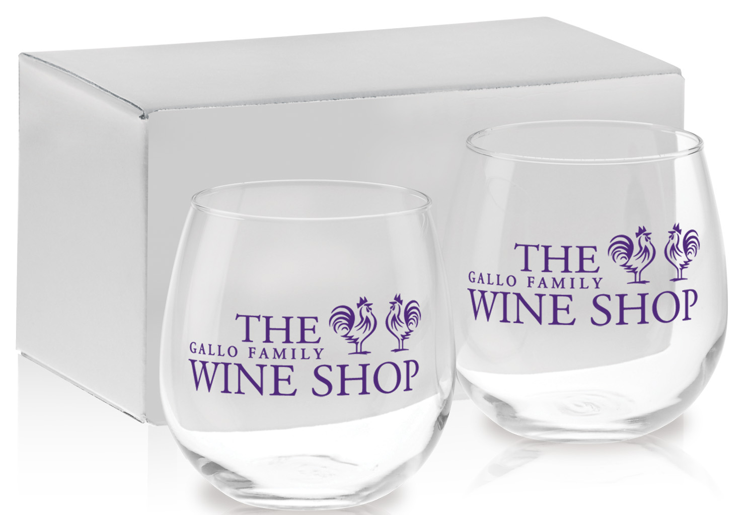 Picture of 16.75 Oz. Stemless Red Wine Gift Set