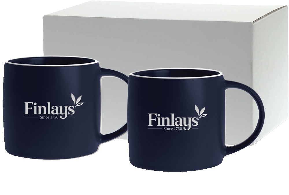 Picture of 17 Oz. Etched Cimarron Collection Ceramic Mug Gift Set