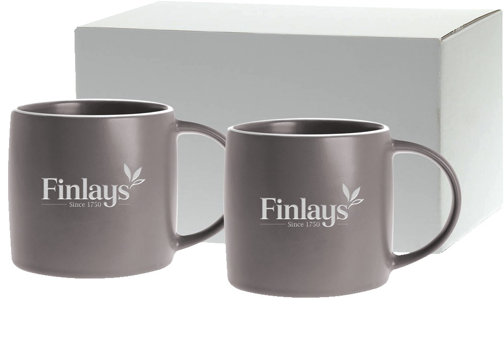 Picture of 17 Oz. Etched Cimarron Collection Ceramic Mug Gift Set