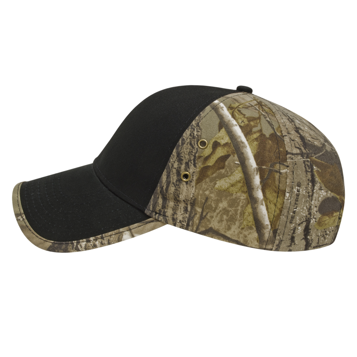 Picture of Solid Front Camo Back Cap