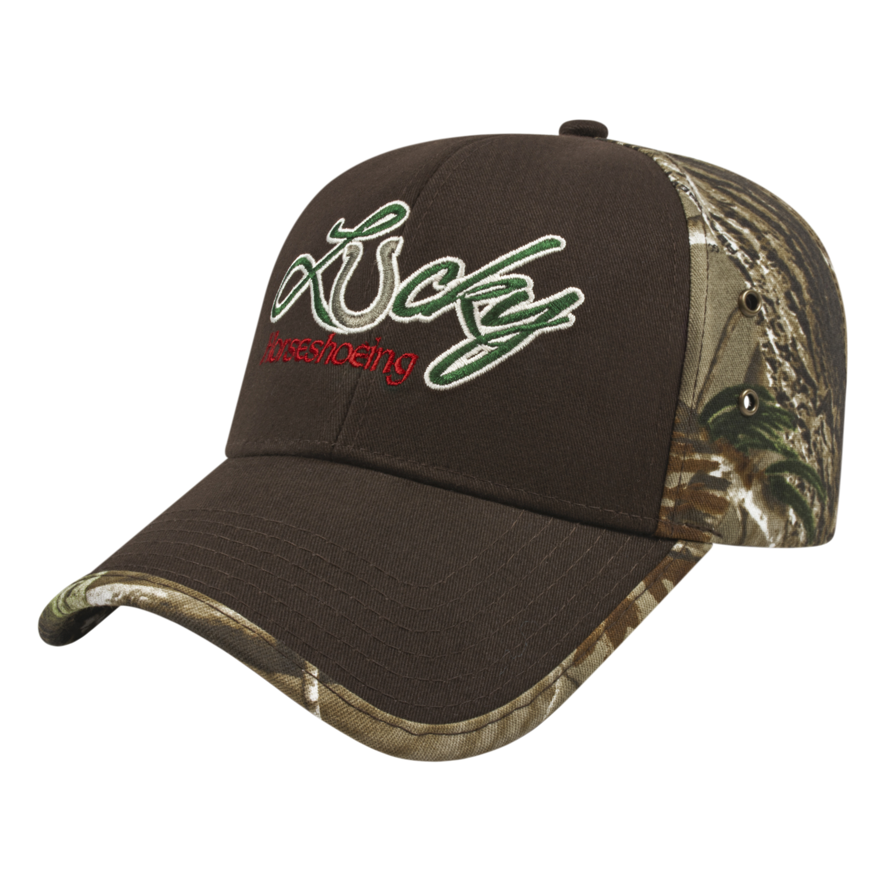 Picture of Solid Front Camo Back Cap