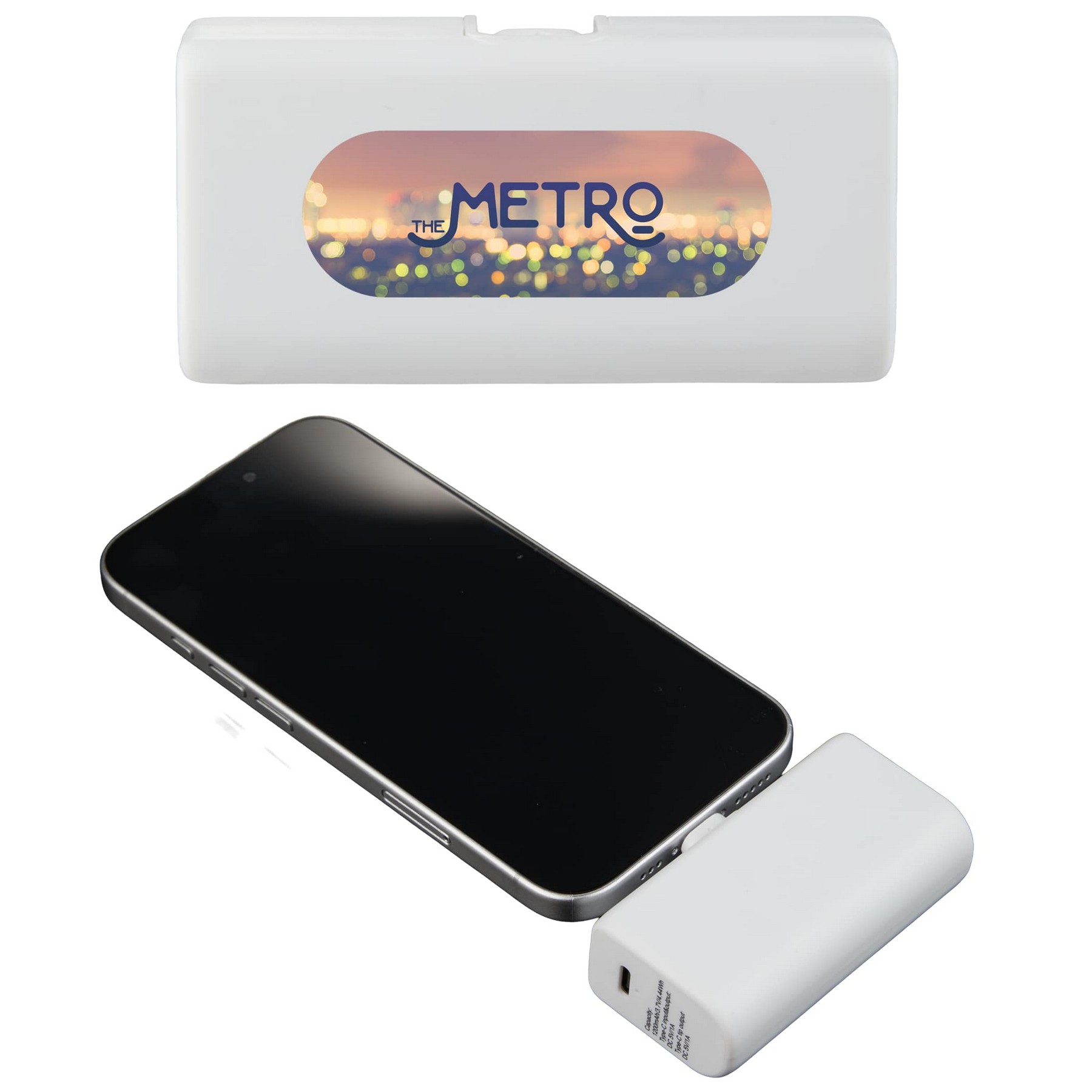 Picture of Stay Powered 1200 mAh Power Bank with Type-C Tip