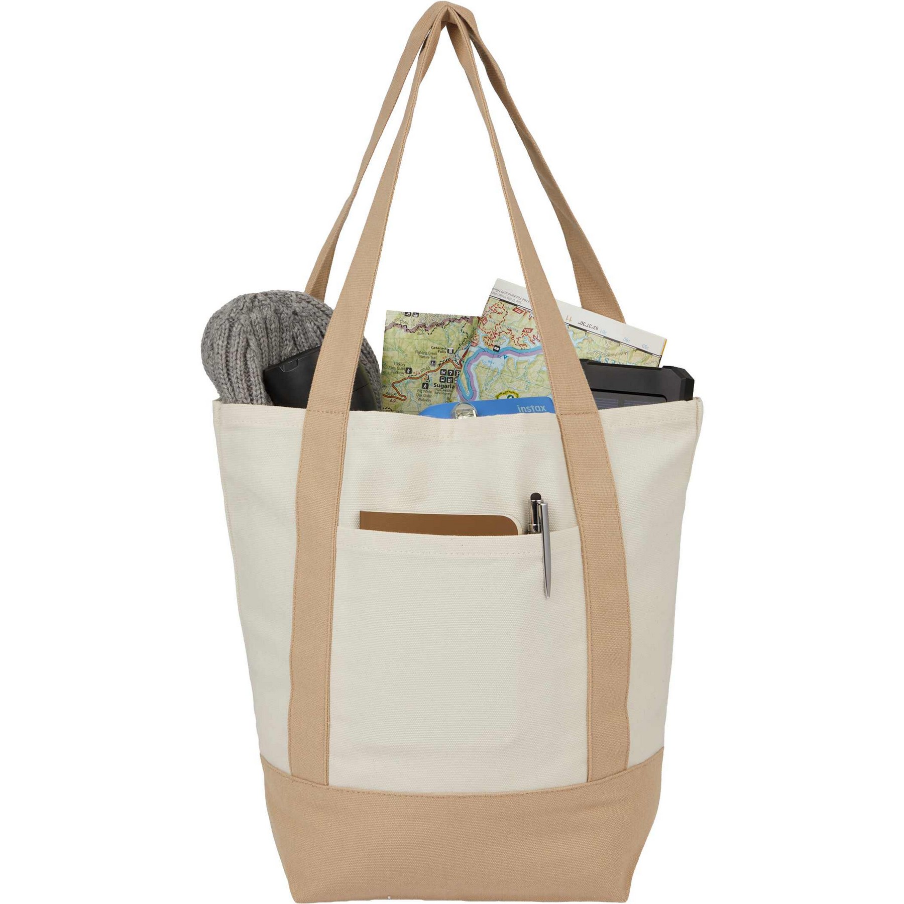 Picture of Mini Recycled 8oz Cotton Canvas Tote