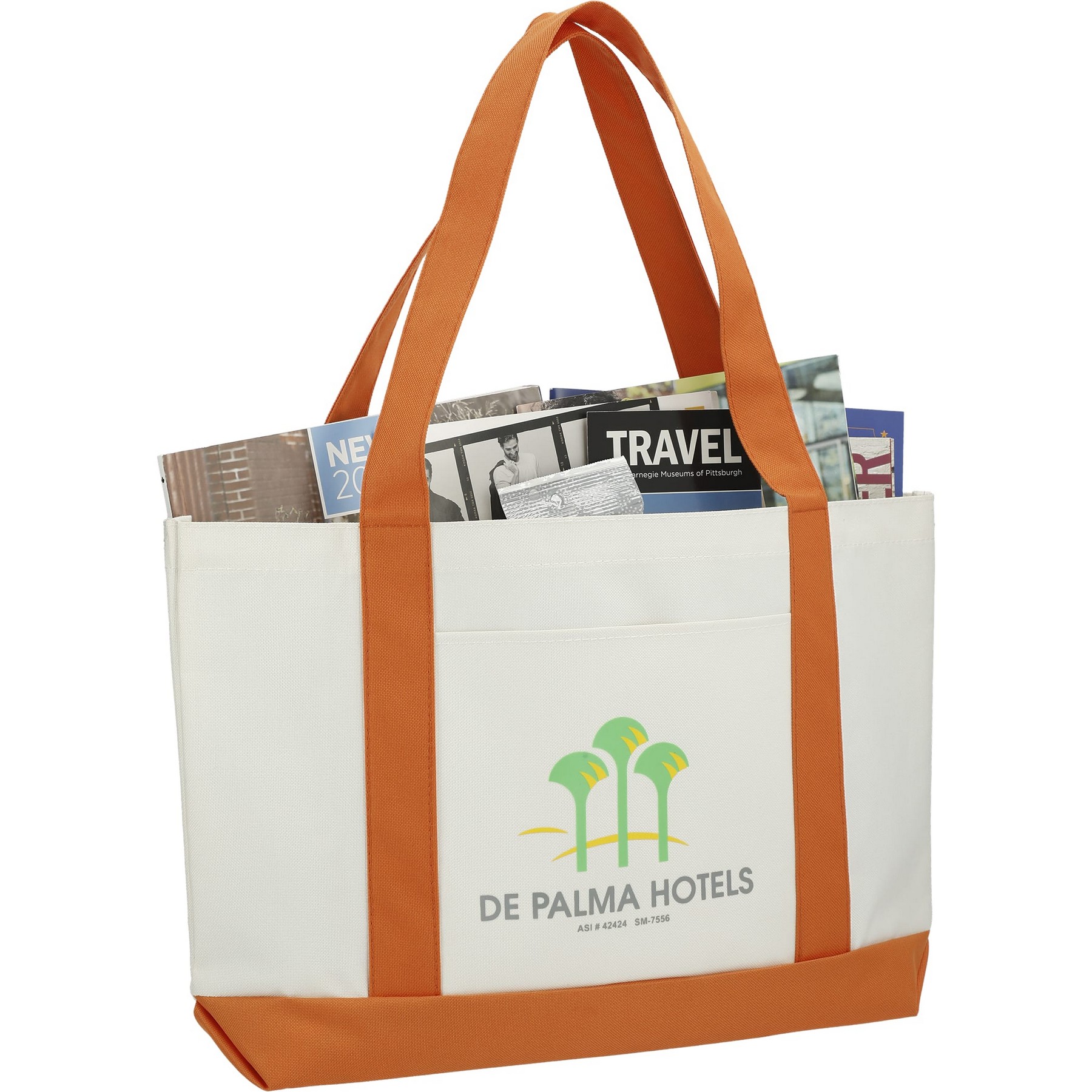 Picture of Large Canvas Boat Tote Bag
