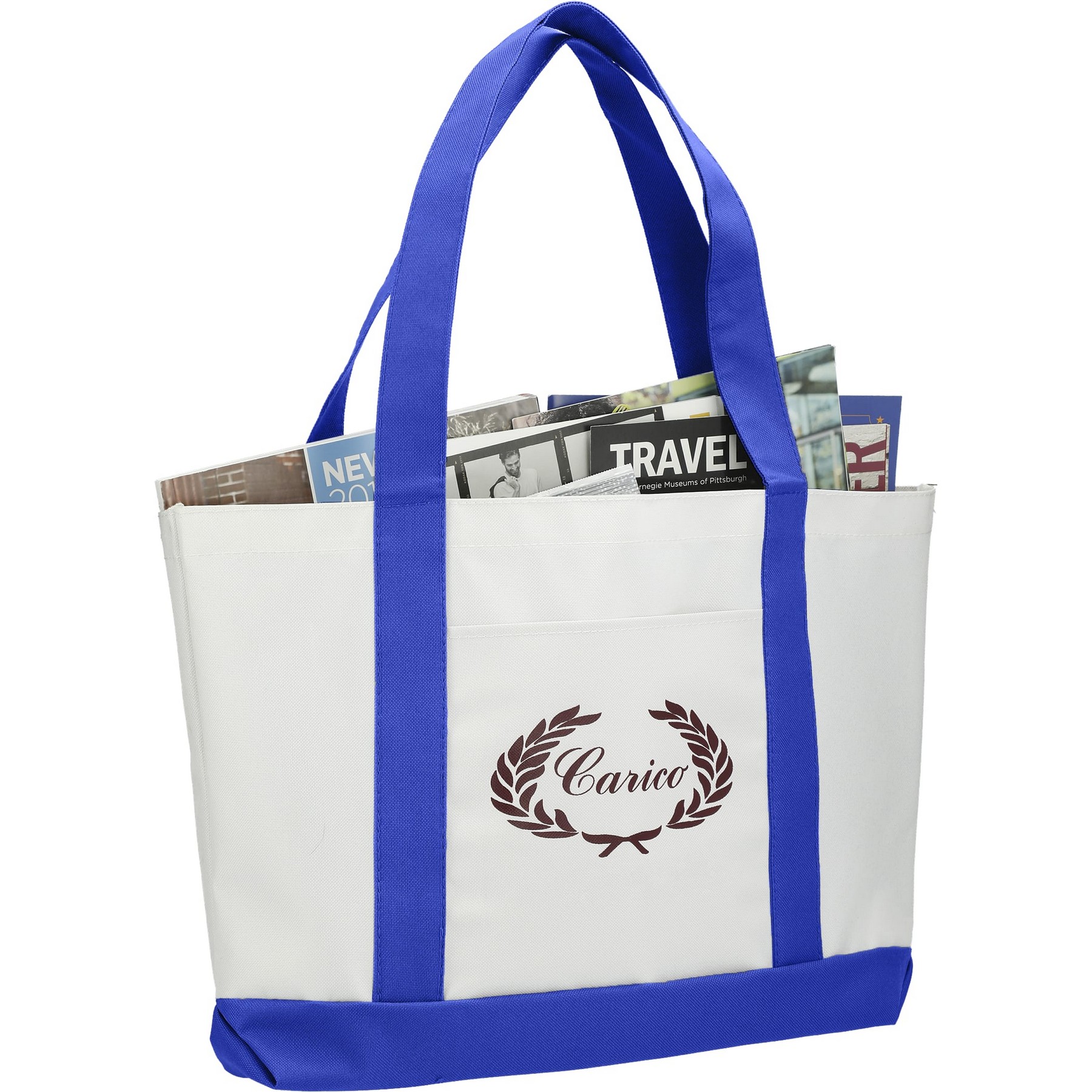 Picture of Large Canvas Boat Tote Bag