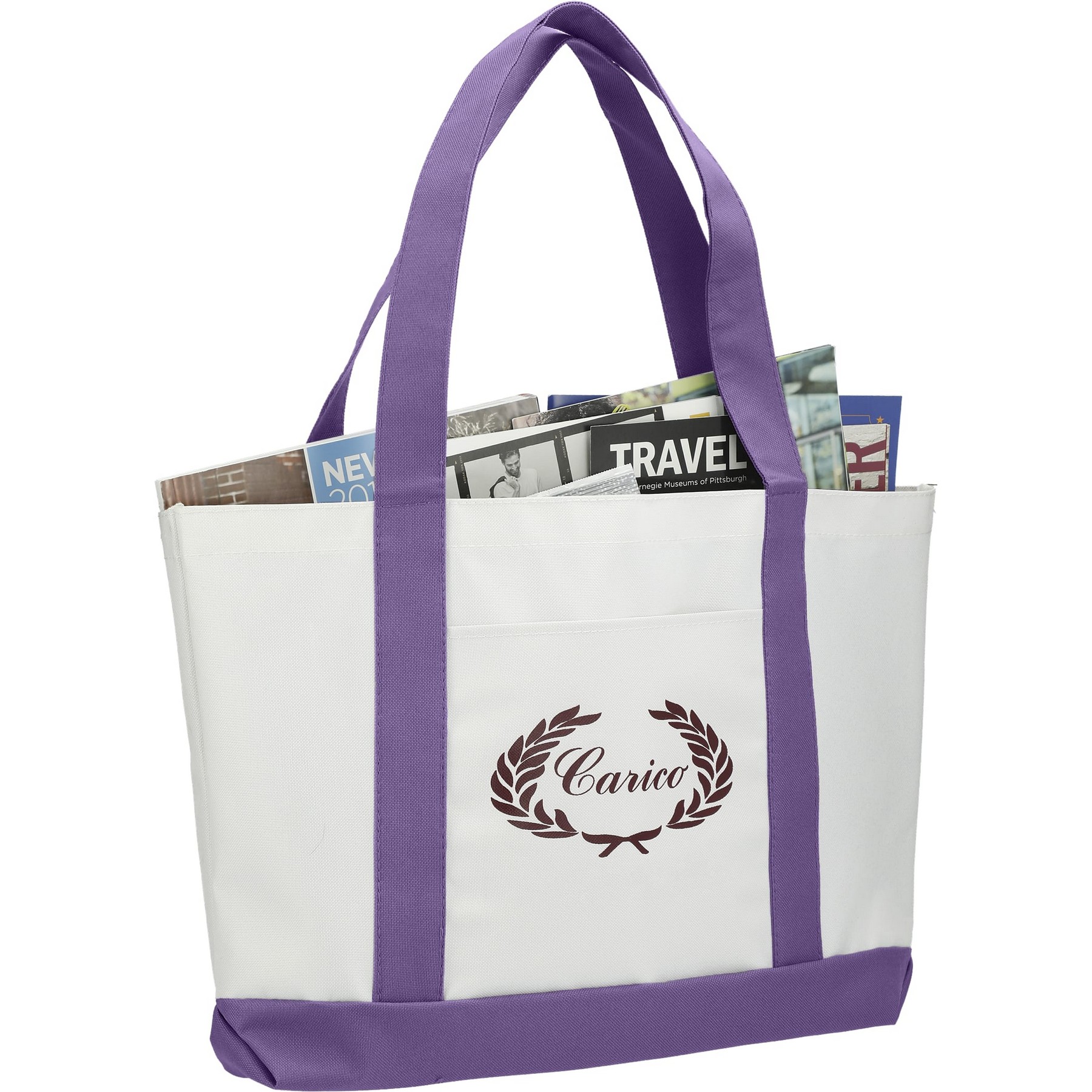 Picture of Large Canvas Boat Tote Bag