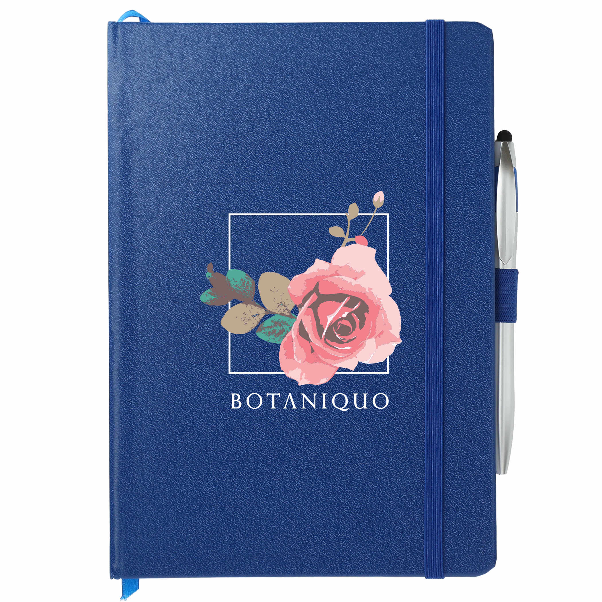 Picture of 6'' x 8.5'' FSC® Mix Crown Journal with Pen-Stylus