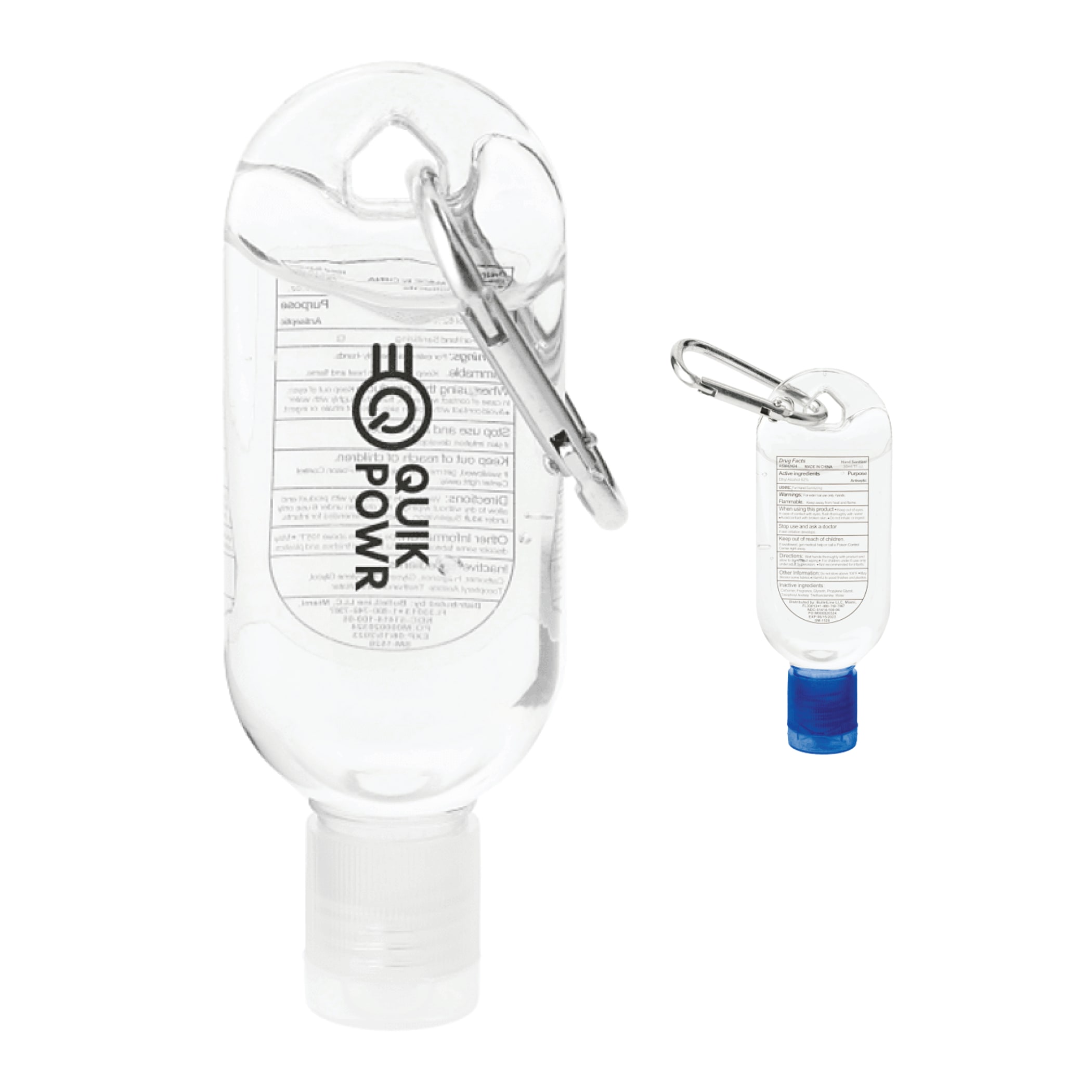 Picture of Clip-N-Go 1oz Hand Sanitizer with Mini Carabiner