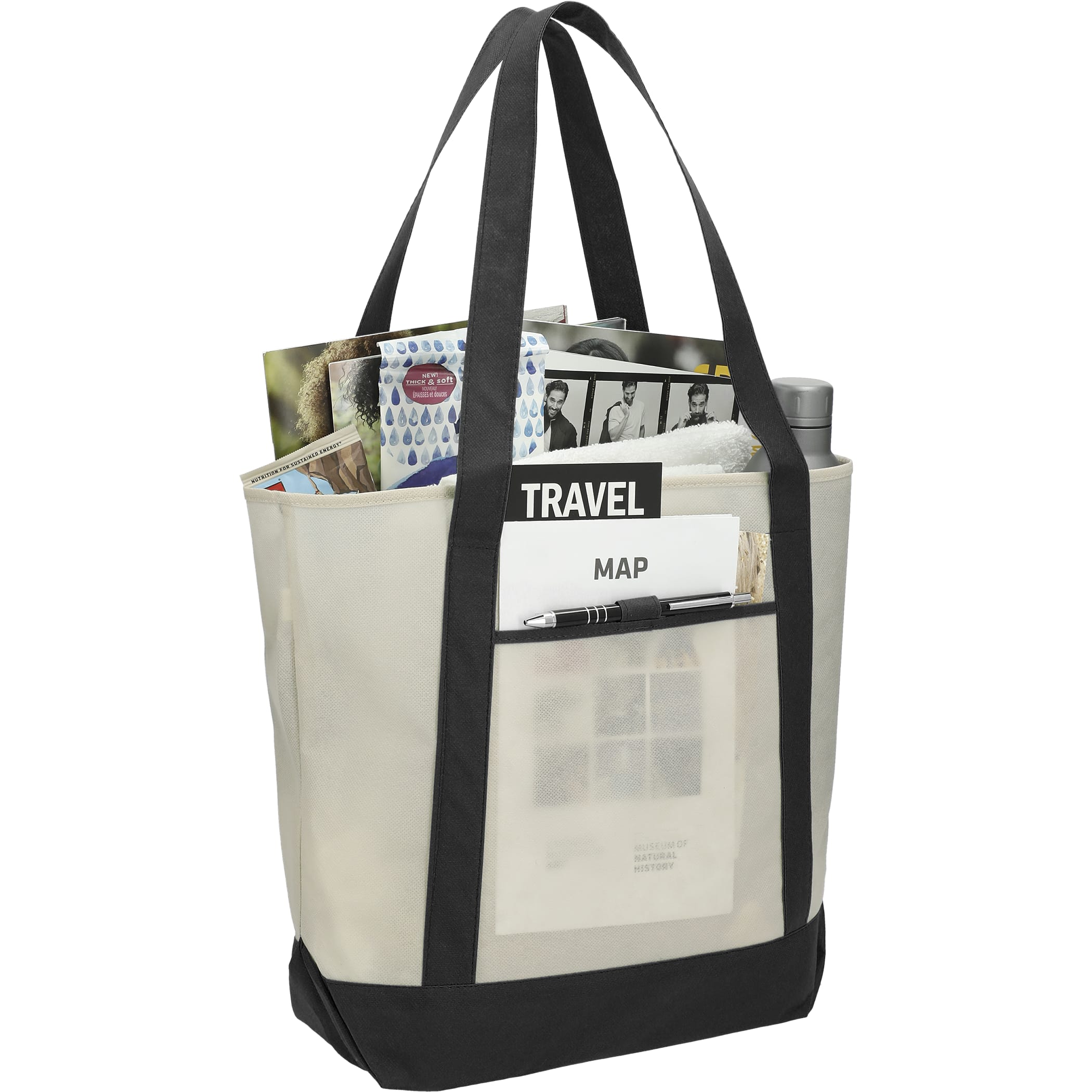 Picture of Lighthouse Non-Woven Boat Tote