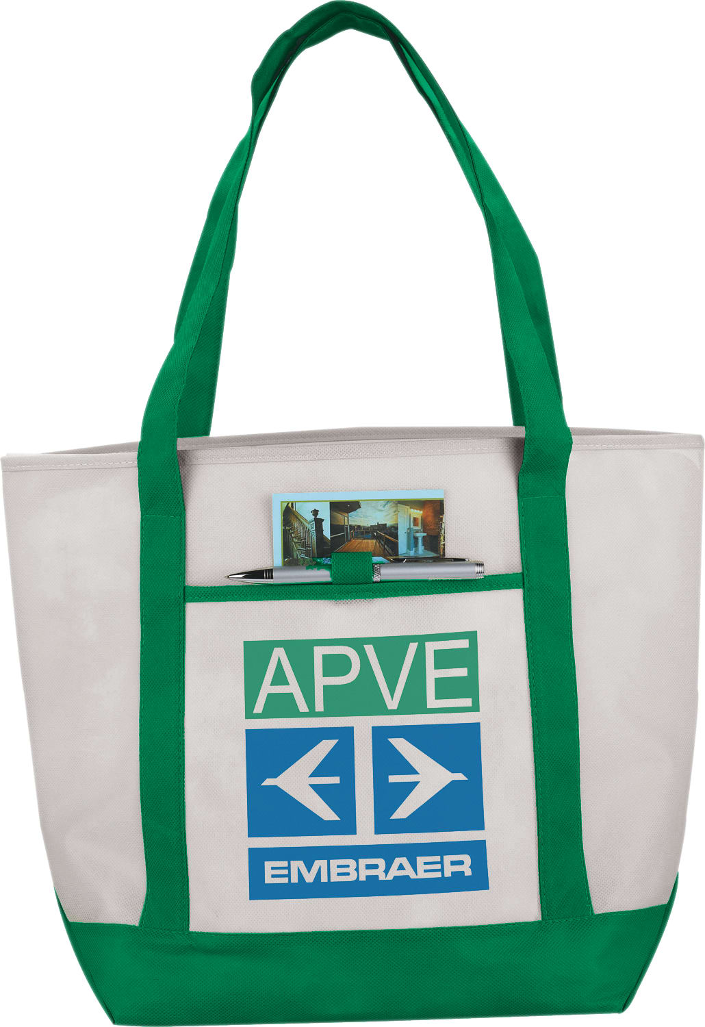 Picture of Lighthouse Non-Woven Boat Tote