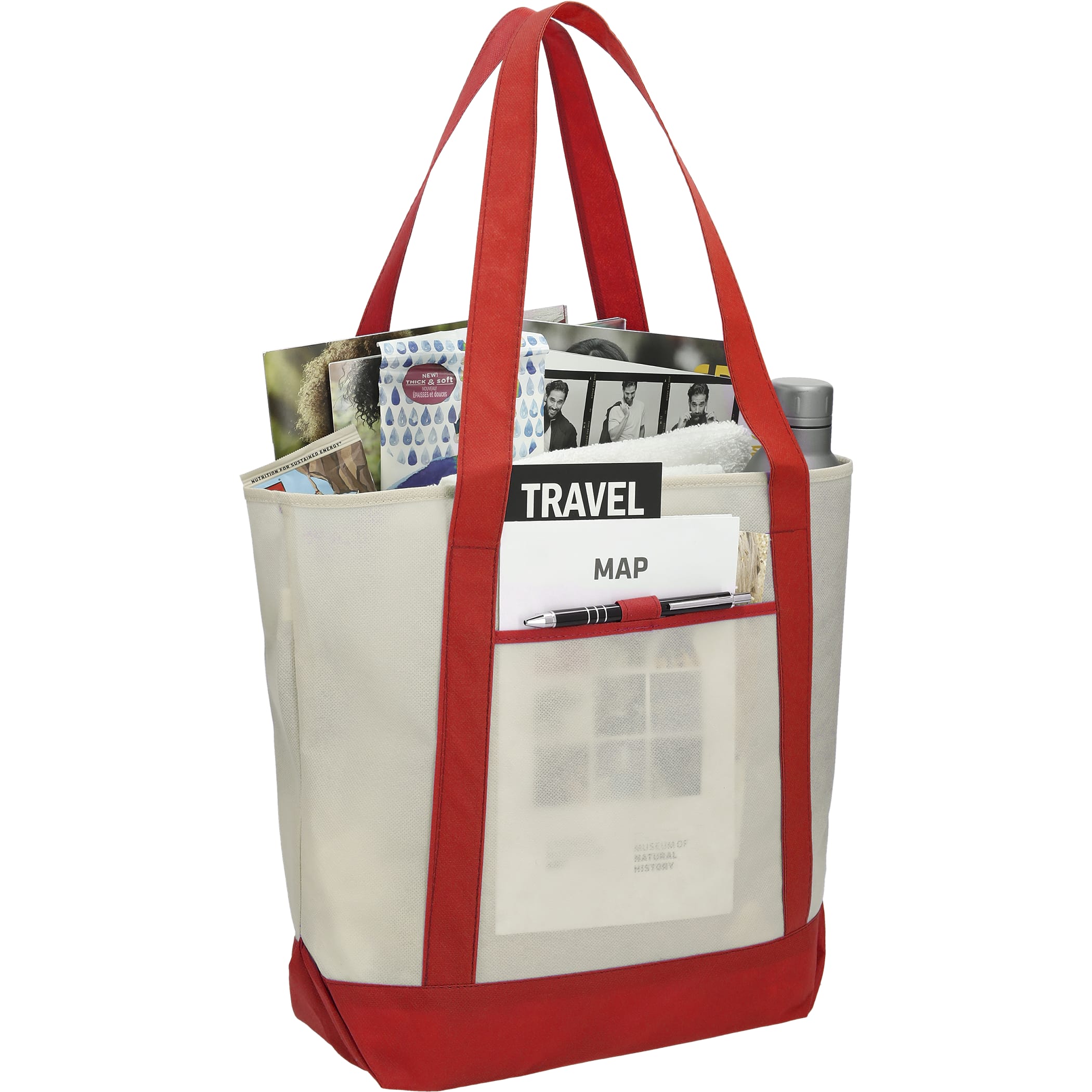 Picture of Lighthouse Non-Woven Boat Tote