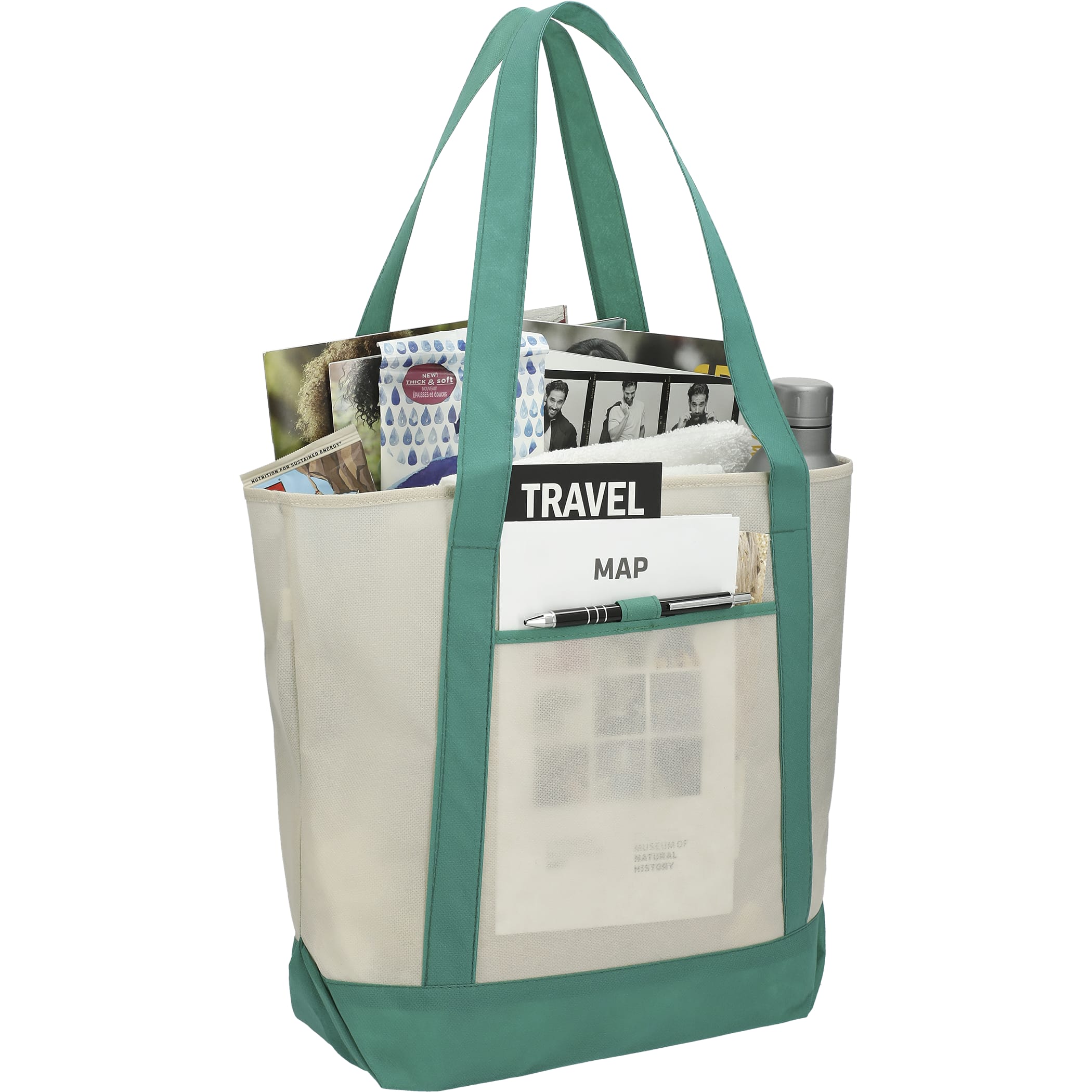 Picture of Lighthouse Non-Woven Boat Tote