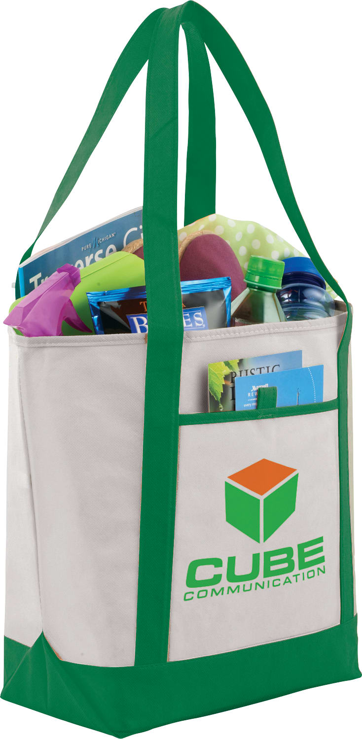 Picture of Lighthouse Non-Woven Boat Tote