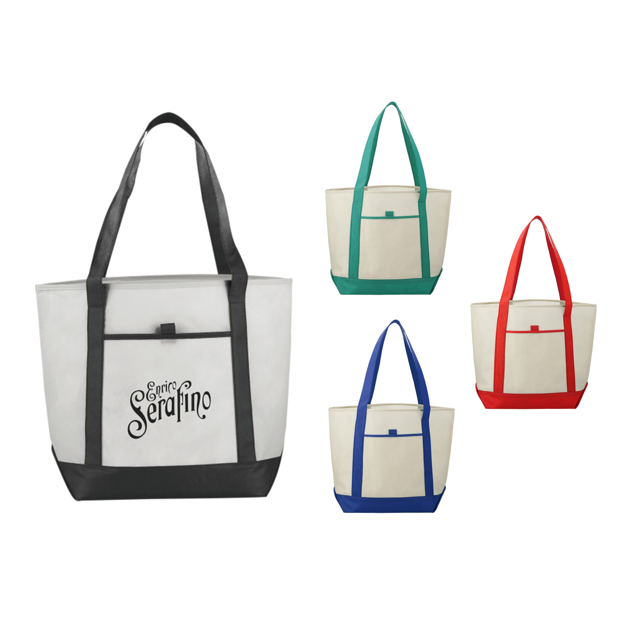 Picture of Lighthouse Non-Woven Boat Tote