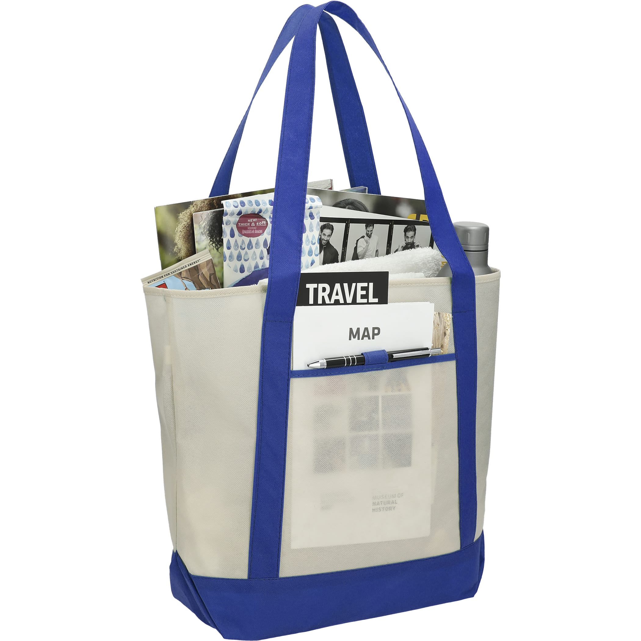 Picture of Lighthouse Non-Woven Boat Tote