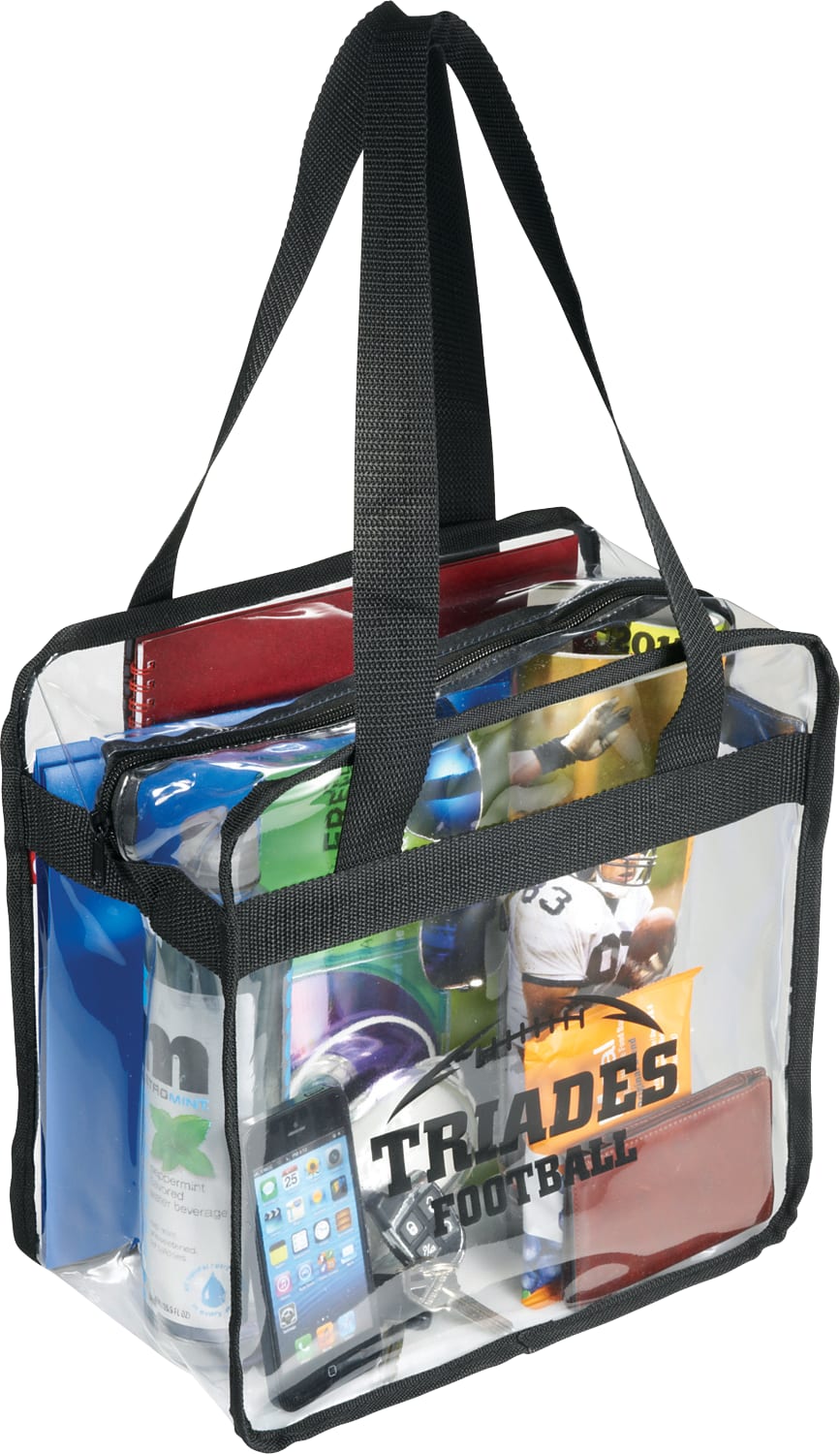 Picture of Game Day Clear Zippered Safety Tote