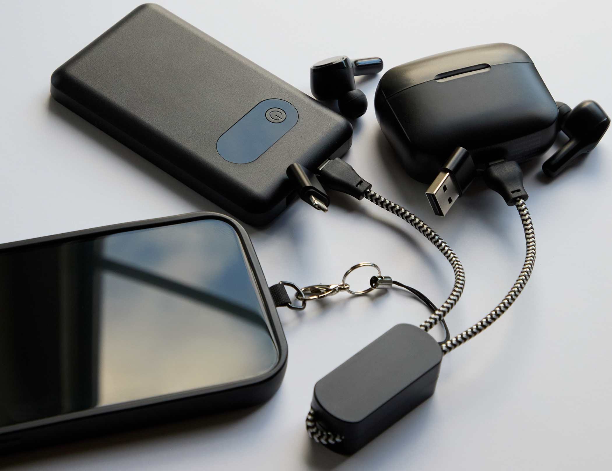 Picture of Wrist Link 5-in-1 65W PD Charging Cable Lanyard