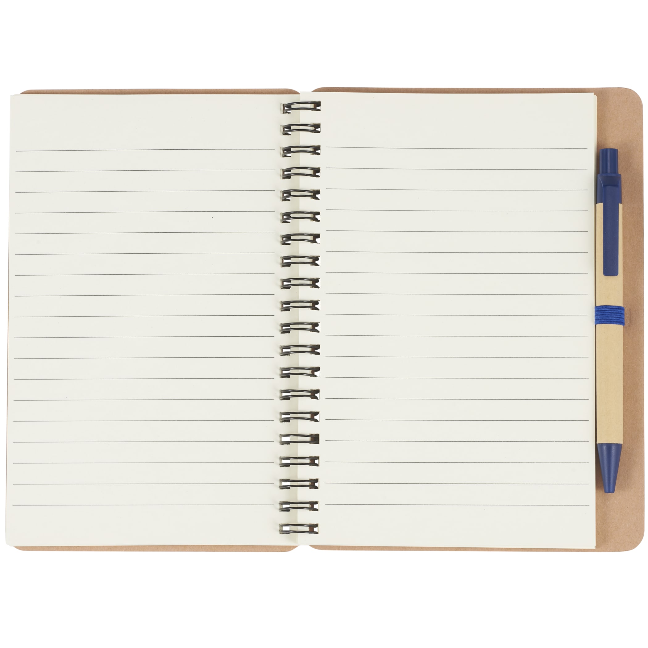 Picture of 5'' x 7'' FSC® Mix Eco-Friendly Spiral Notebook with Pen