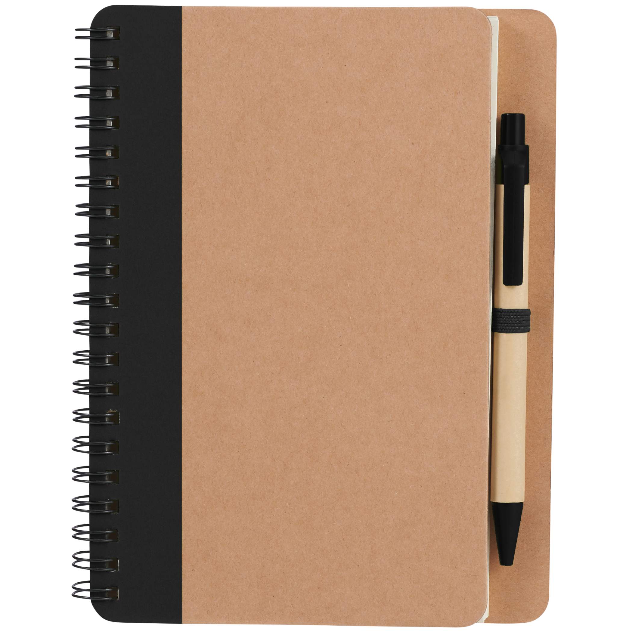 Picture of 5'' x 7'' FSC® Mix Eco-Friendly Spiral Notebook with Pen