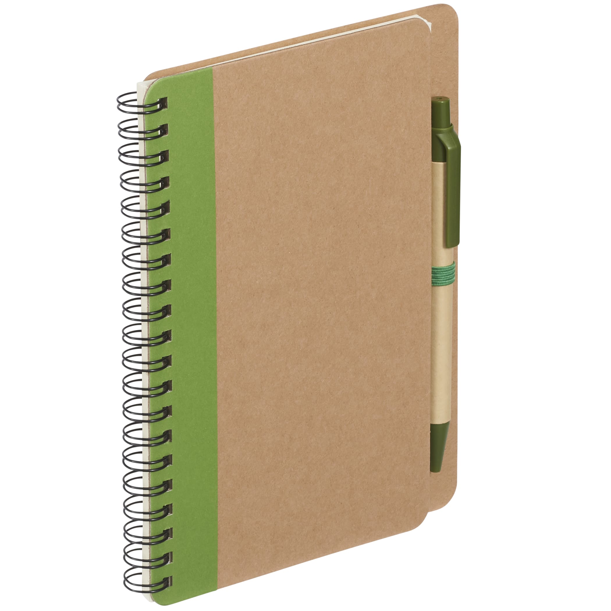 Picture of 5'' x 7'' FSC® Mix Eco-Friendly Spiral Notebook with Pen